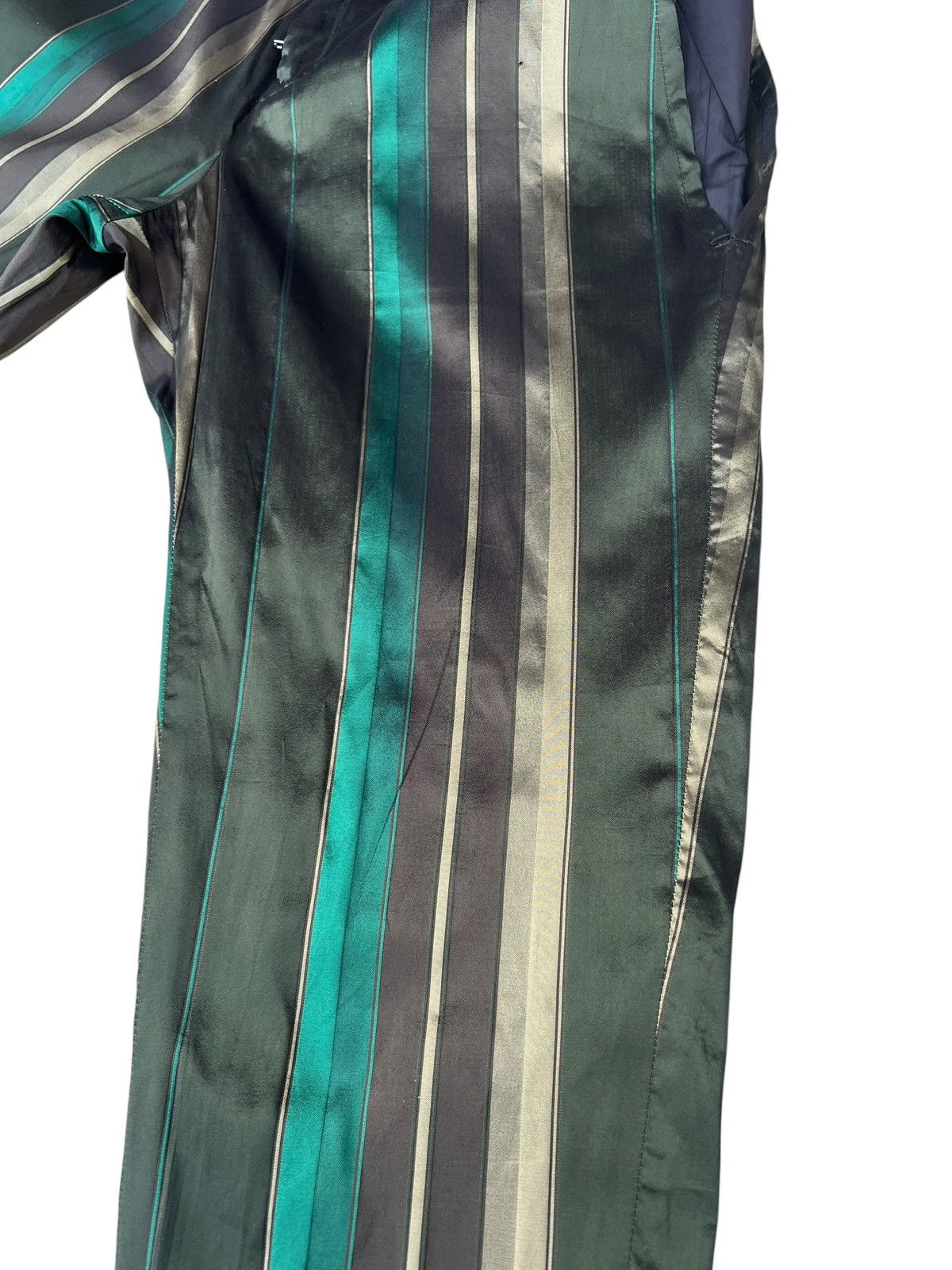 Cristaseya SISE Japan Triacetate + Silk Psychedelic Trouser Pant Size US 31 - 13 Thumbnail