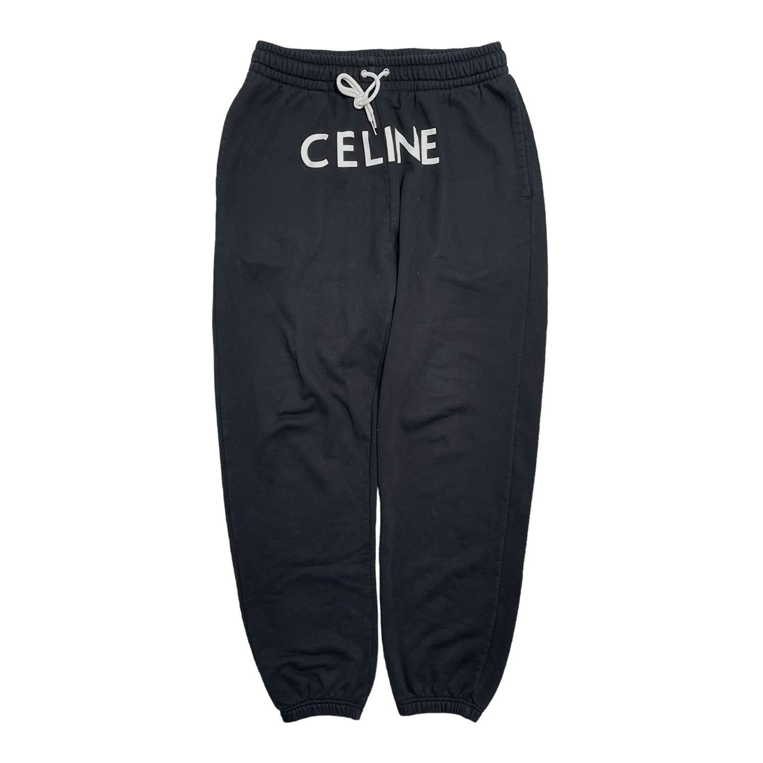 image of Celine Logo Sweatpants Black, Men's (Size 36)