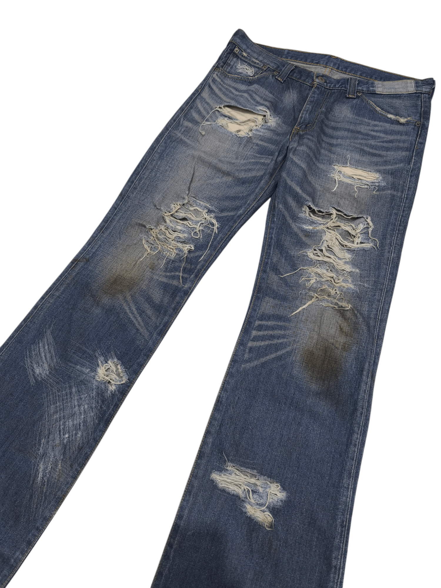 Levi's × Levi's Vintage Clothing × Vintage Vintage Levis 517 distressed flare denim Size US 36 / EU 52 - 3 Thumbnail