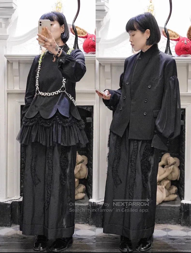 Comme des Garcons Comme des Garcons size XS Velvet Patchwork Long Pants Size 23" - 6 Thumbnail