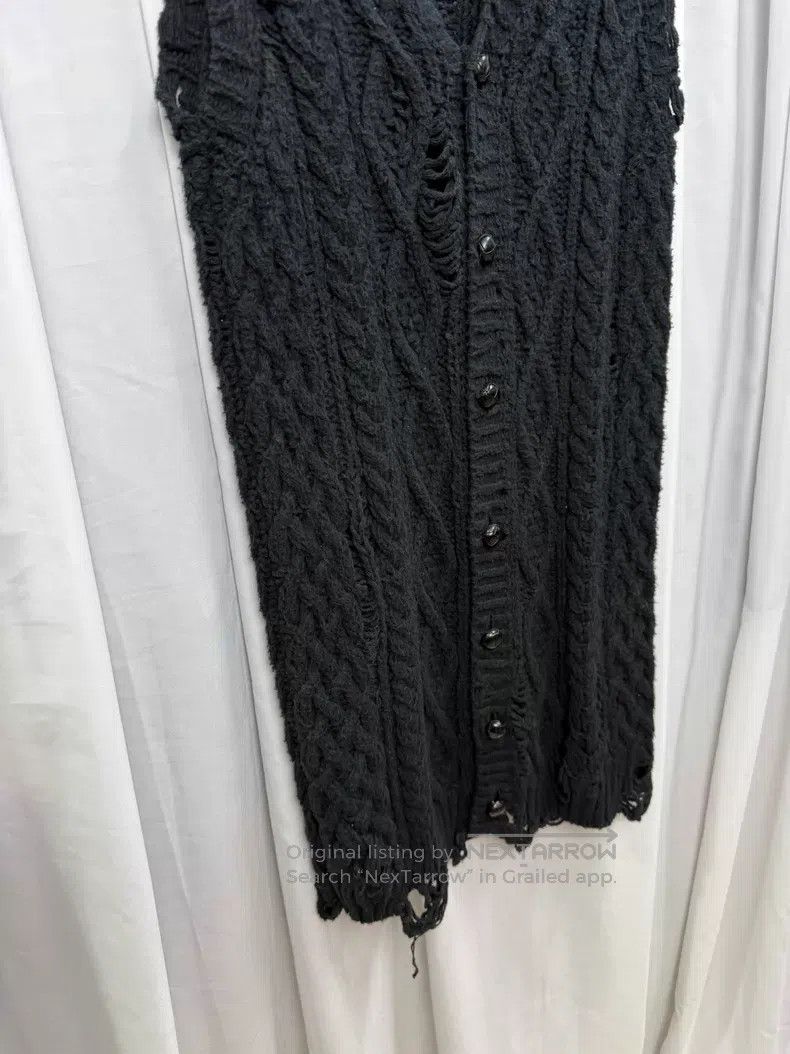 Takahiromiyashita The Soloist. Takahiro Miyashita The Soloist Size 2 Damaged knitted vest| Size M / US 6-8 / IT 42-44 - 5 Thumbnail