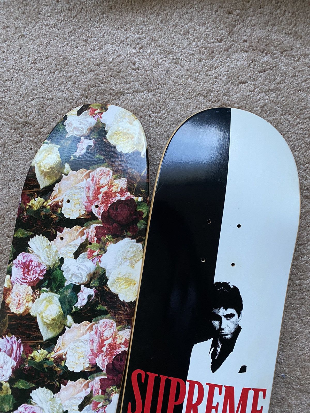 Supreme Power Corruption Lies Skateboard