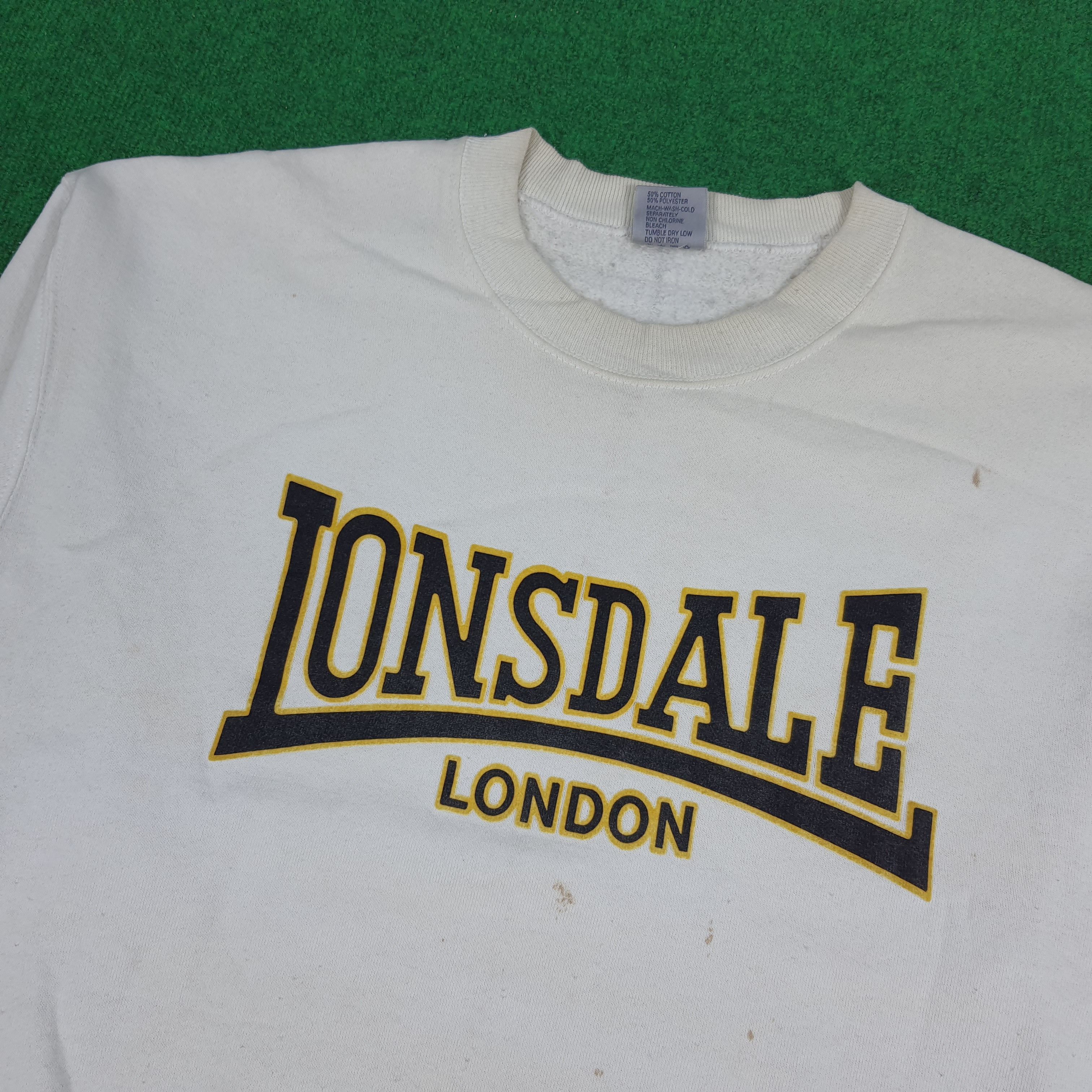 Lonsdale × Vintage Vintage Lonsdale London Martial Art Sports Sweatshirt Size US L / EU 52-54 / 3 - 2 Thumbnail