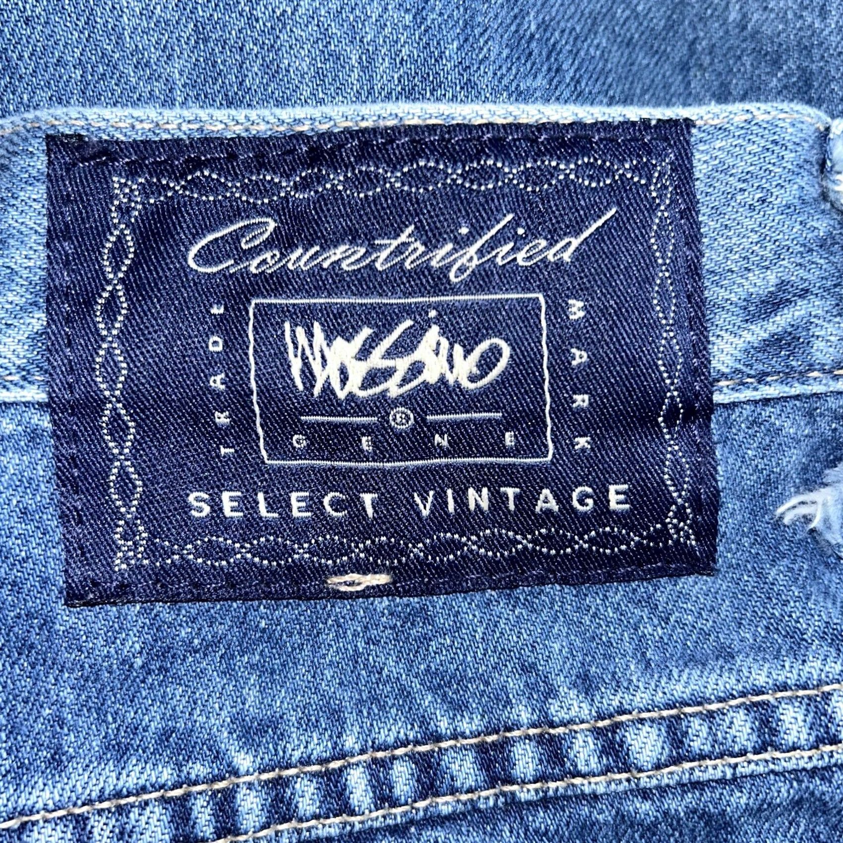 Mossimo VINTAGE Mossimo Gene Denim Jeans USA Made 28x31 Relaxed 5-Pocket Blue Mens Jeans Size US 28 / EU 44 - 7 Thumbnail