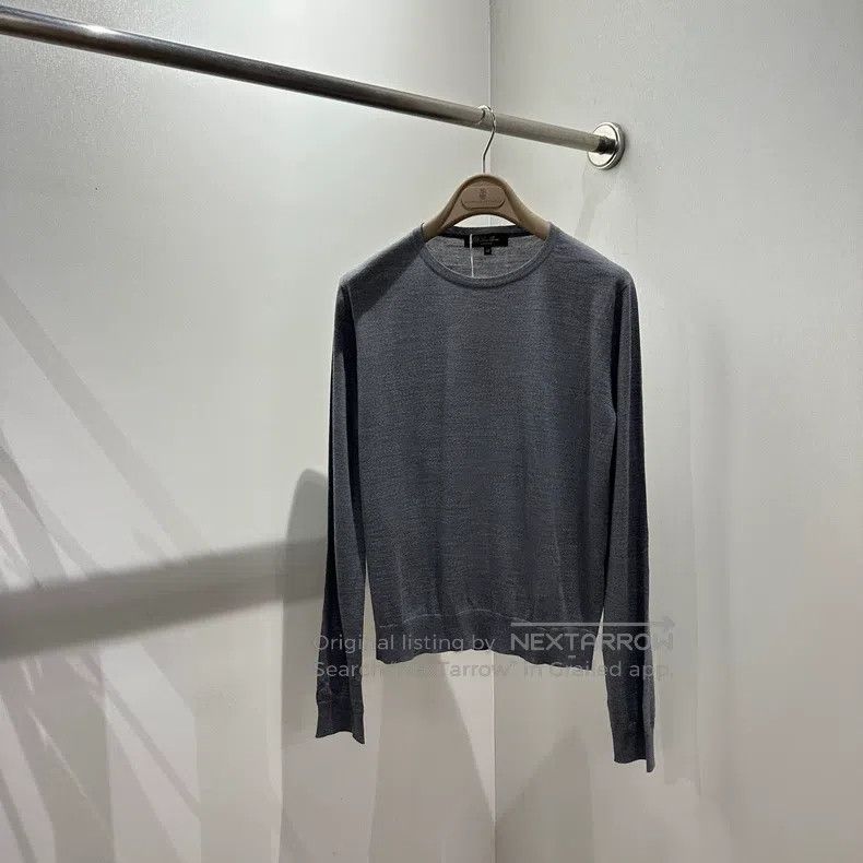 Loro Piana Loro Piana Solid color wool sweater Size S / US 4 / IT 40 - 1 Thumbnail