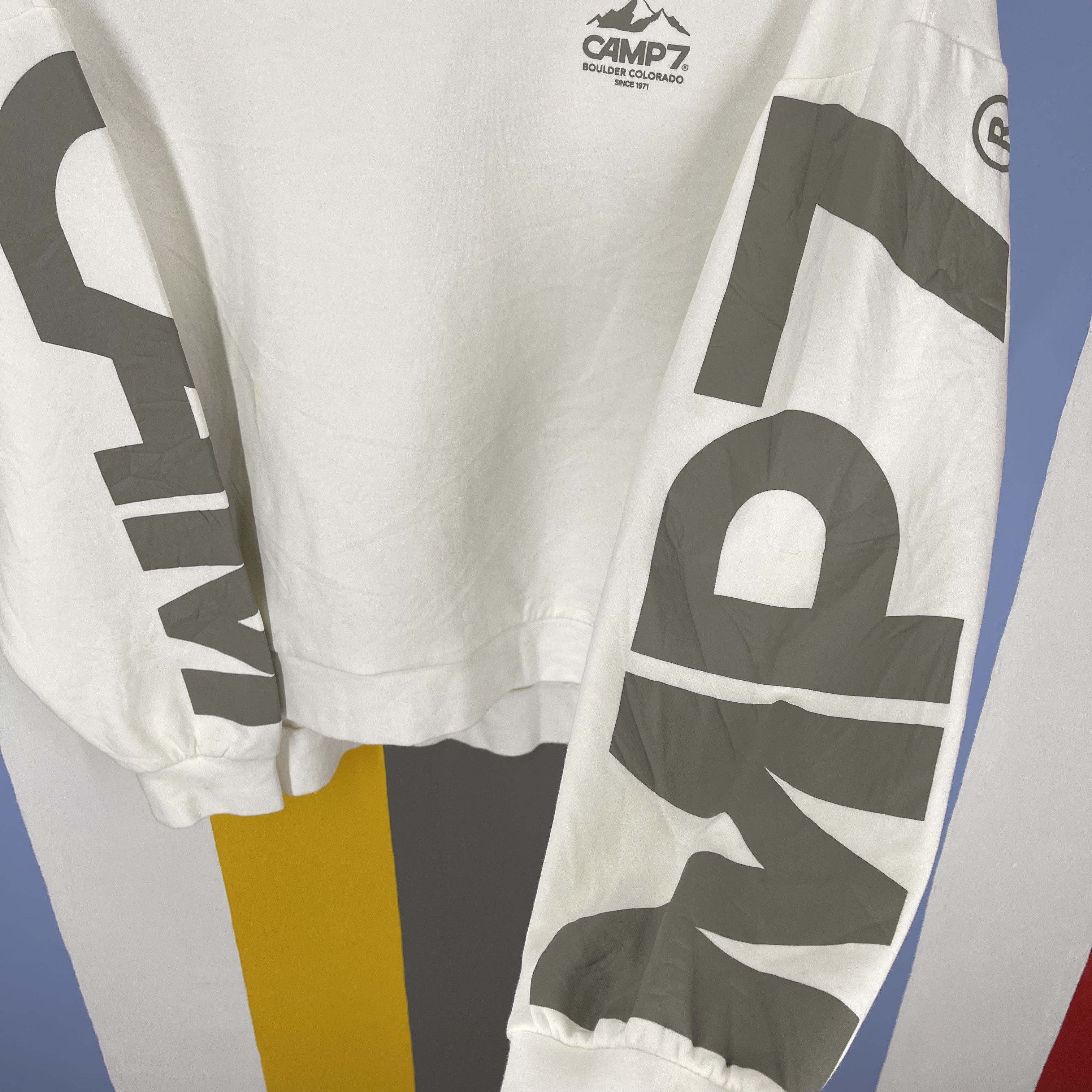 Other CAMP 7 BOULDER COLORADO Crew Neck Sweatshirt #1374/AV Size US L / EU 52-54 / 3 - 6 Thumbnail