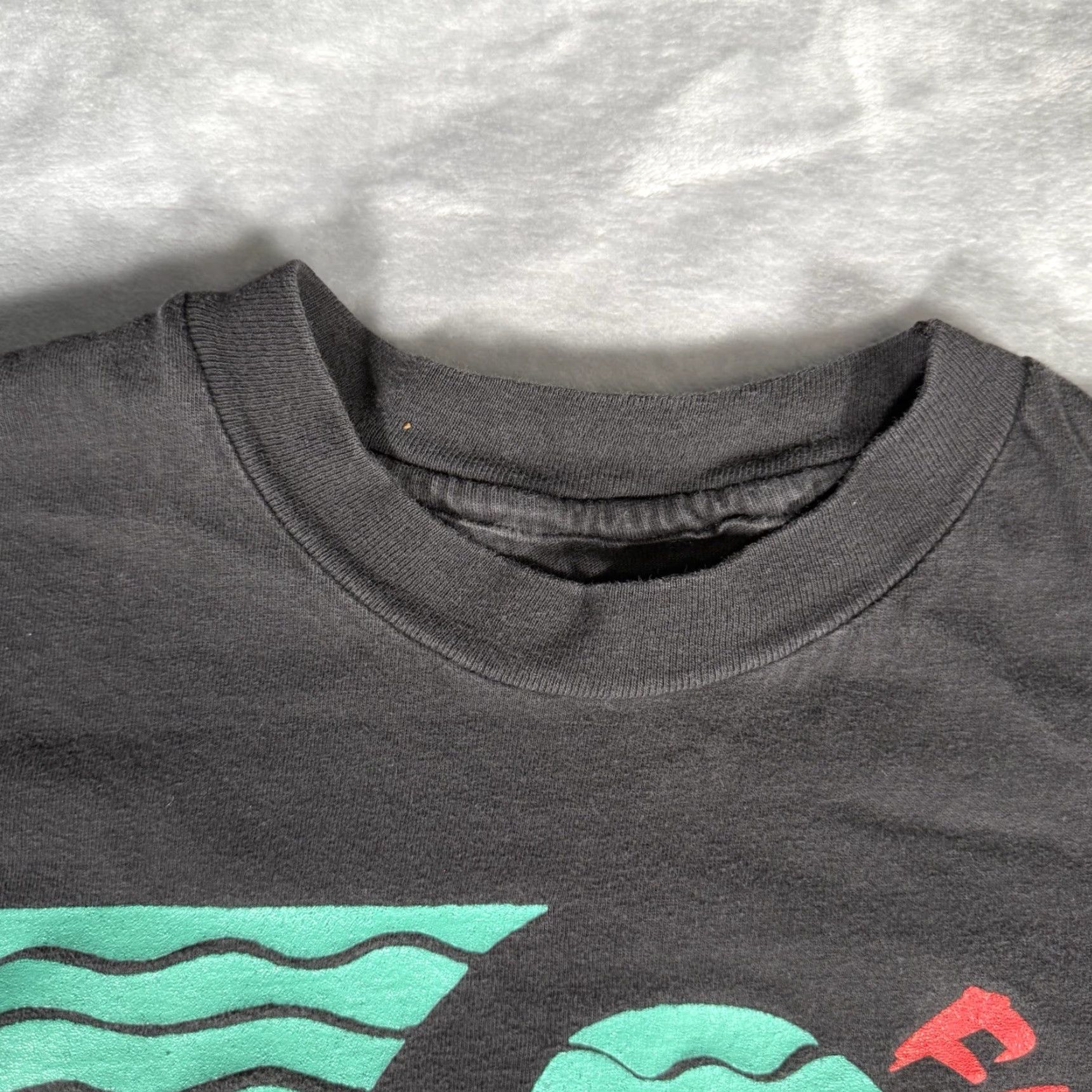 Vintage VINTAGE Cornell University International Week T Shirt Mens XL Slim Logo Graphic Print 1990s University 90s Black Cotton Short Sleeve Crew Neck Size US XL / EU 56 / 4 - 5 Thumbnail