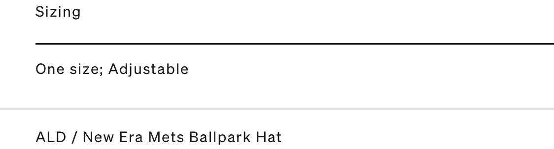 Aime Leon Dore × New Era NEW ALD x New Era Mets Ballpark Hat Size ONE SIZE - 13 Thumbnail
