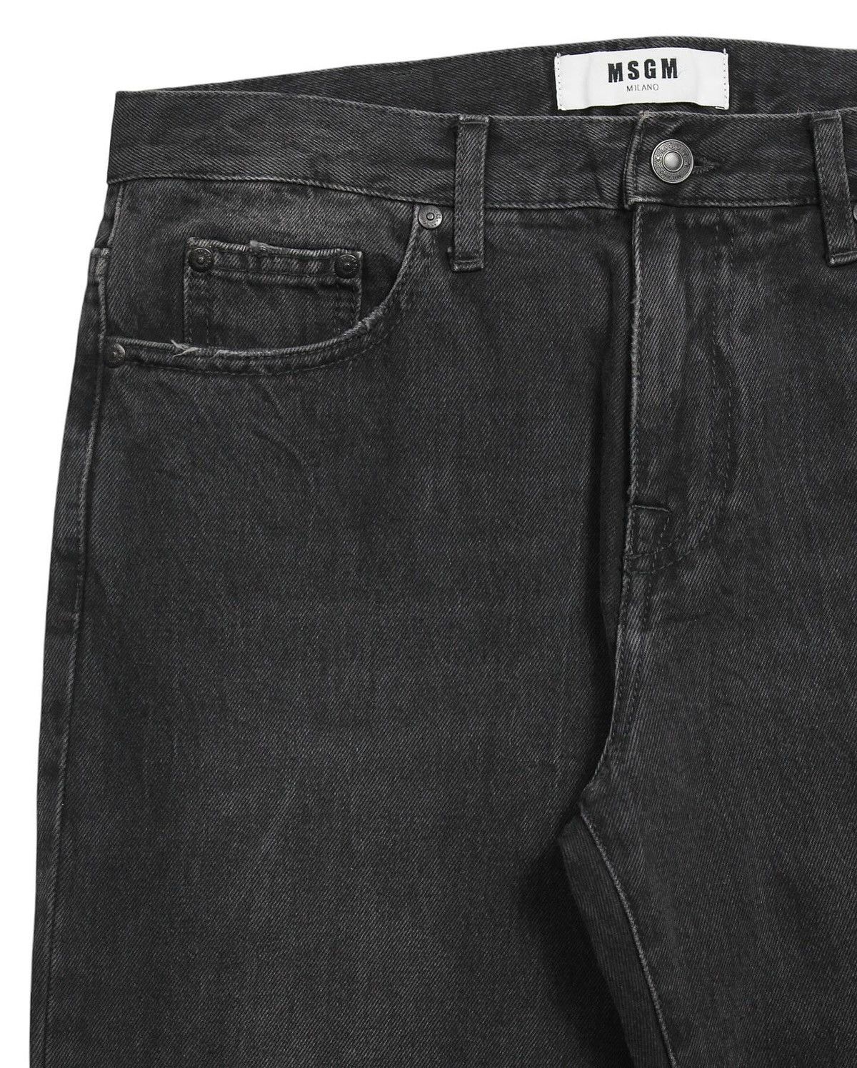 Designer × MSGM MSGM FRINGE BOTTOM JEANS Size US 30 / EU 46 - 3 Thumbnail