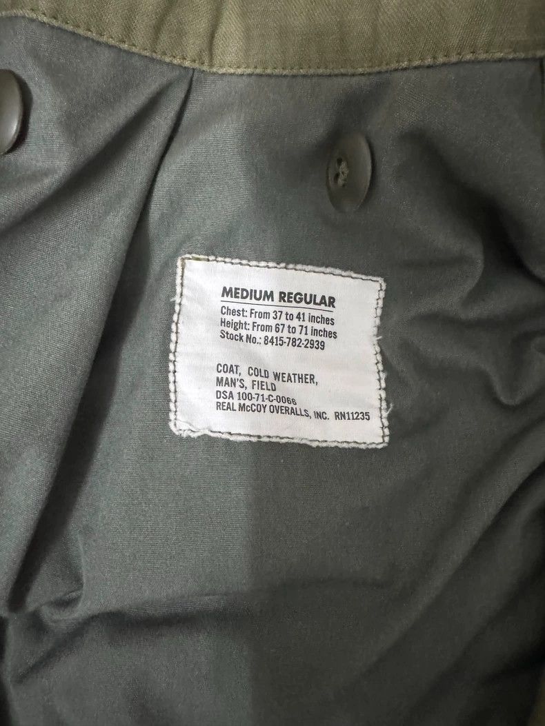 The Real McCoy's The Real McCoy's Taxi Driver M-65 Jacket 2504-Nextarrow Size US L / EU 52-54 / 3 - 5 Thumbnail