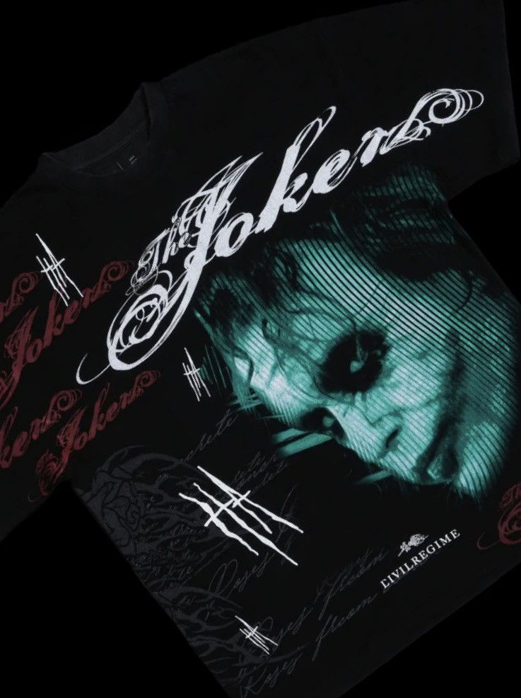 Civil Regime CIVIL REGIME X THE JOKER HEATH LEDGER LAST LAUGH SHIRT Size US L / EU 52-54 / 3 - 1 Thumbnail