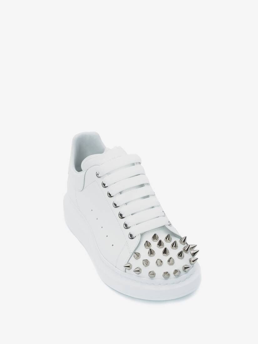 Alexander McQueen o1w1db10725 Oversized Sneaker in White Size US 11.5 / EU 44-45 - 3 Thumbnail
