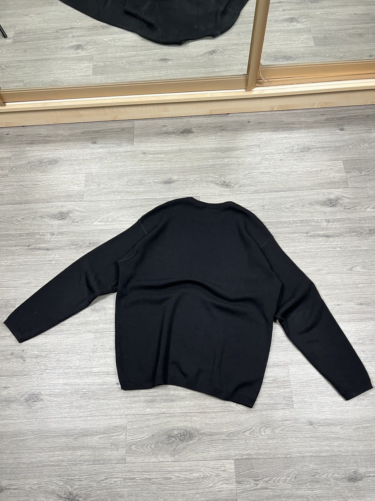 Lacoste Lacoste Vintage Black Wool Knit Sweater Size L Size US L / EU 52-54 / 3 - 7 Thumbnail