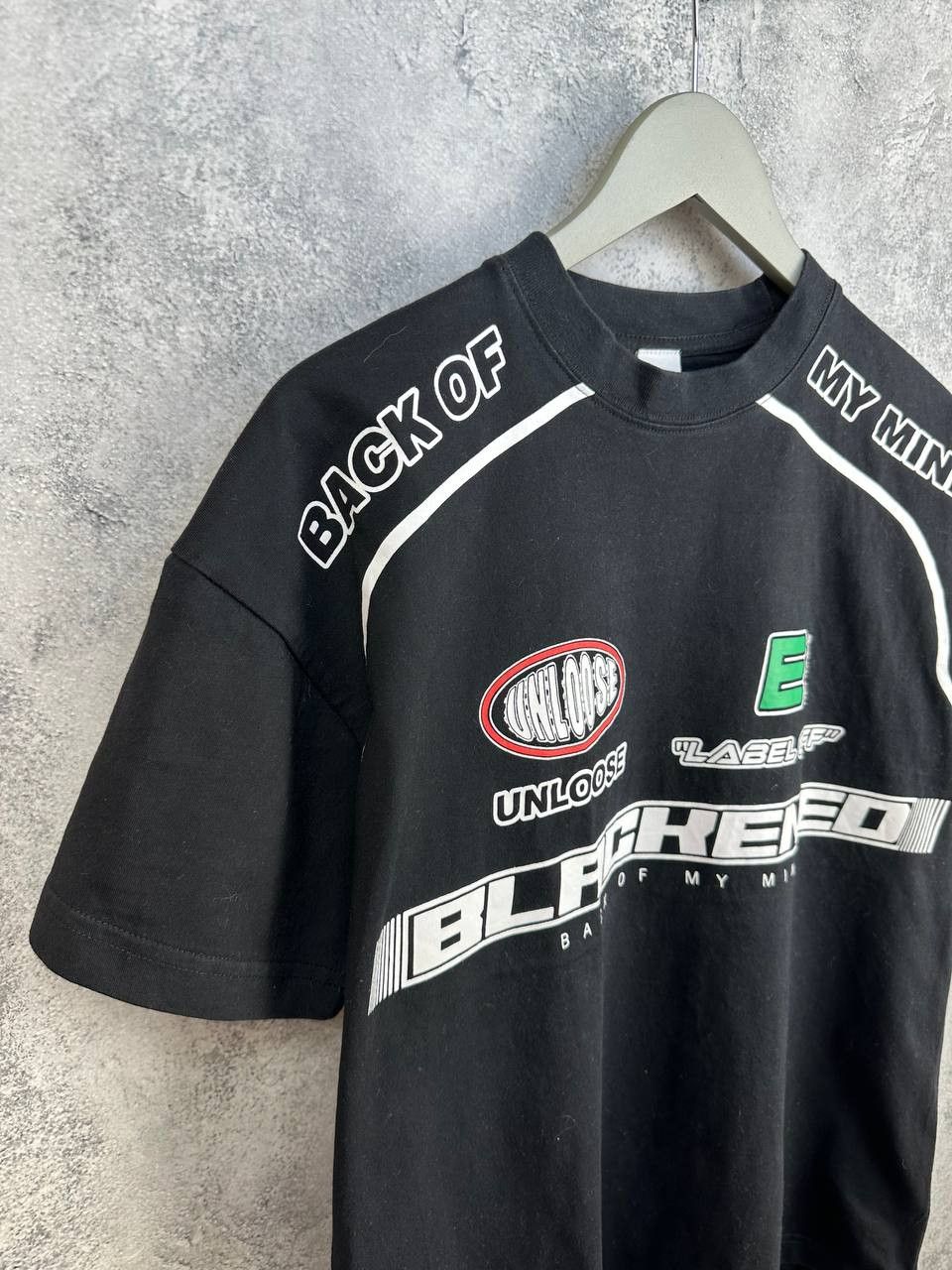 Other Blackened Racing T-Shirt Unloose Label Off Back of My Mind Size US S / EU 44-46 / 1 - 4 Thumbnail