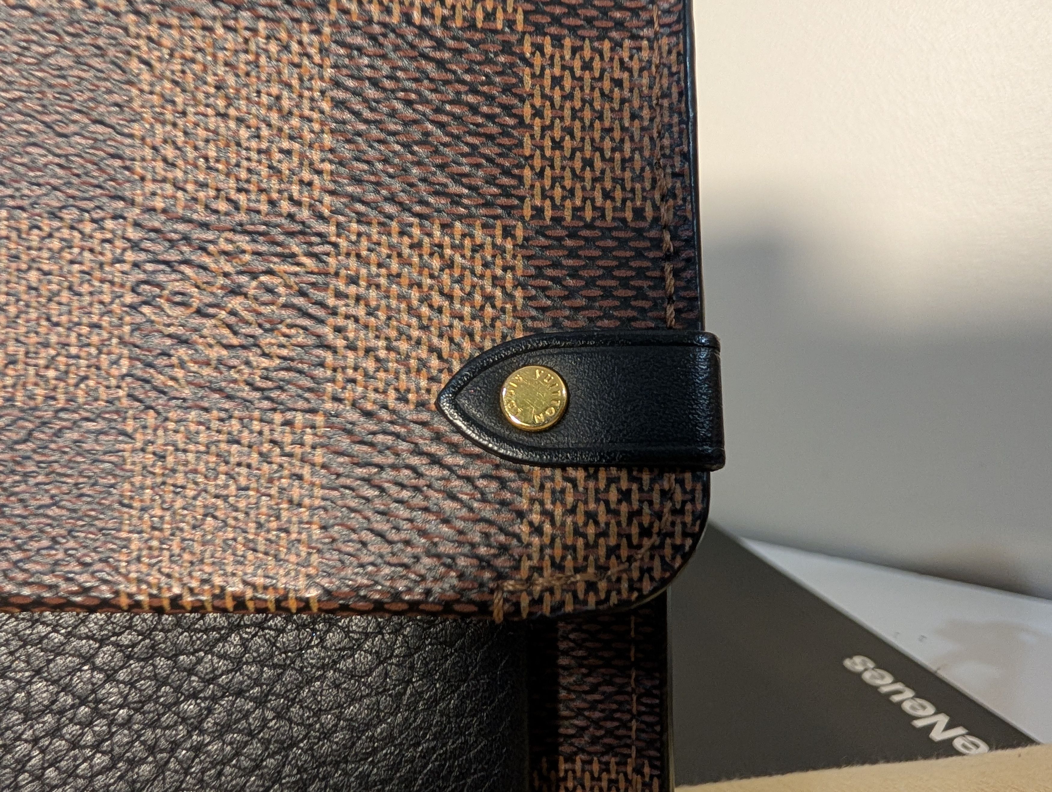 Louis Vuitton Louis Vuitton Vavin Damier Ebene Chain Crossbody Bag Black Size ONE SIZE - 21 Thumbnail