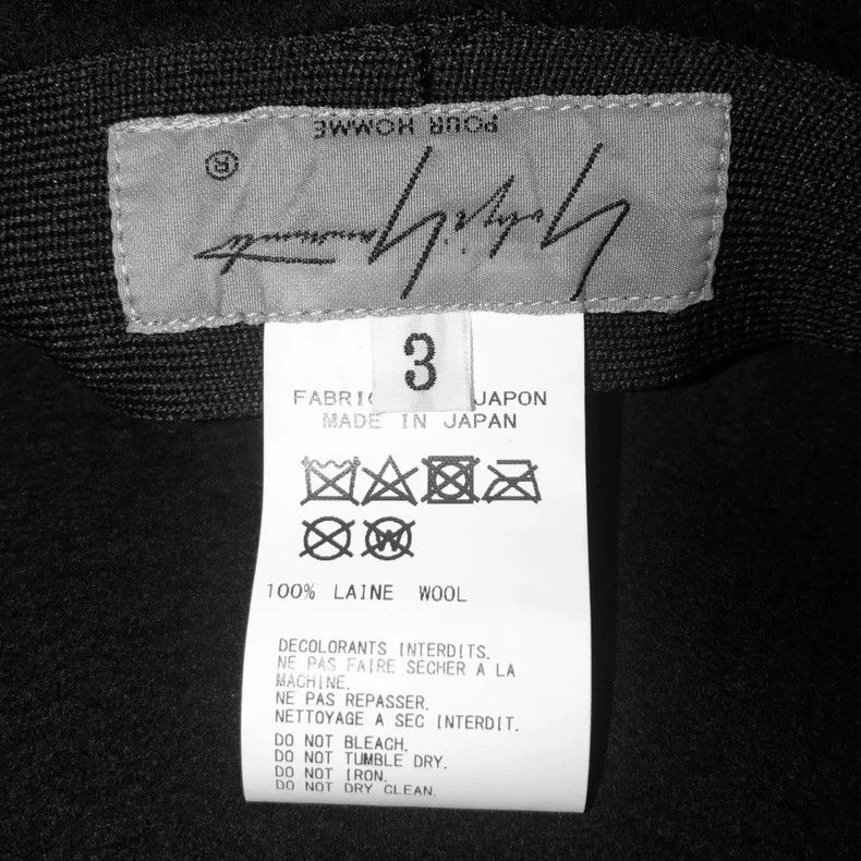 Yohji Yamamoto Yohji Yamamoto 20 aw wool newsboy hat Size ONE SIZE - 6 Thumbnail