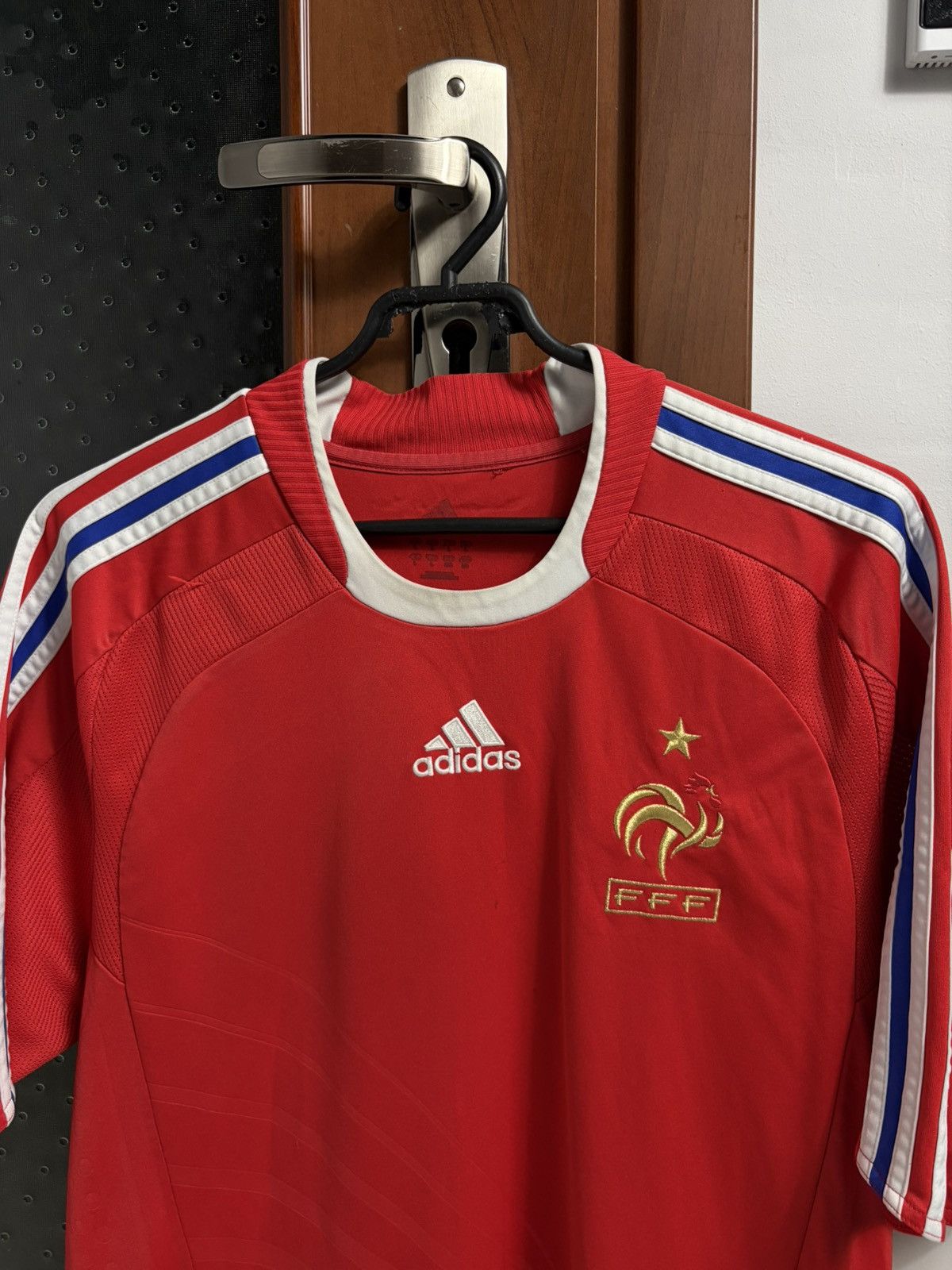 Adidas Adidas Fc France Vintage Jersey 2007 Mens Football 08/09 Size US L / EU 52-54 / 3 - 4 Thumbnail
