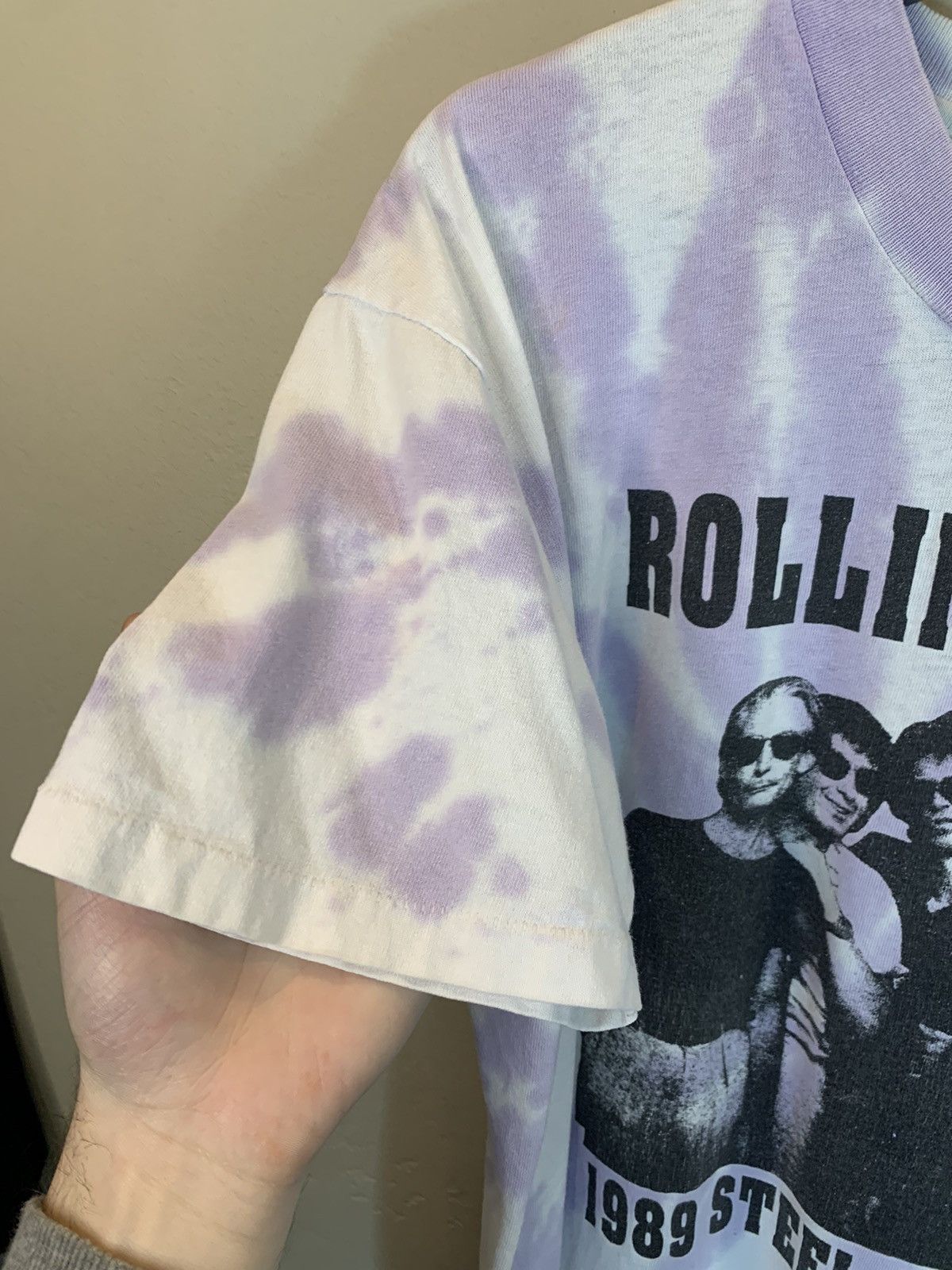 Band Tees *RARE* Vintage 80’s Rolling Stones Steel Wheels Tour T-Shirt Size US L / EU 52-54 / 3 - 6 Thumbnail