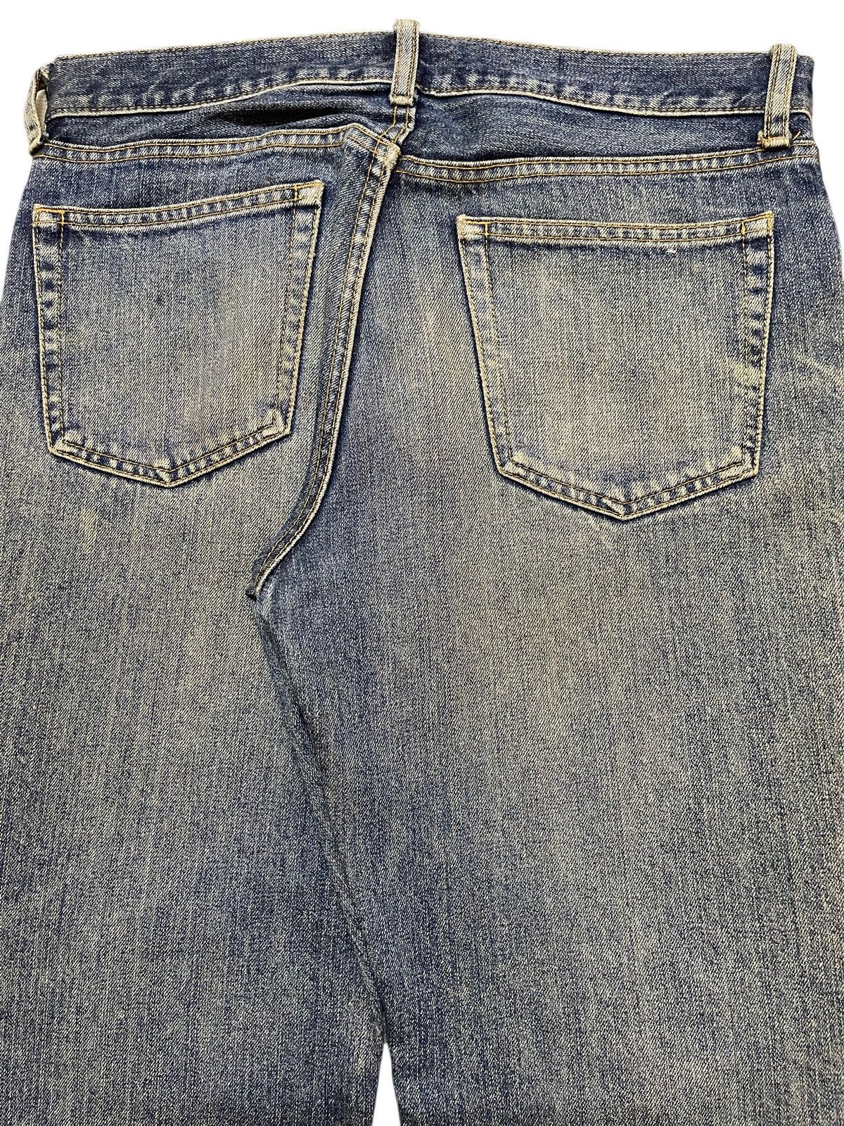 Uniqlo Vintage Japanese Uniqlo Mud Wash Distress Bootcut Jeans Size US 32 / EU 48 - 6 Thumbnail