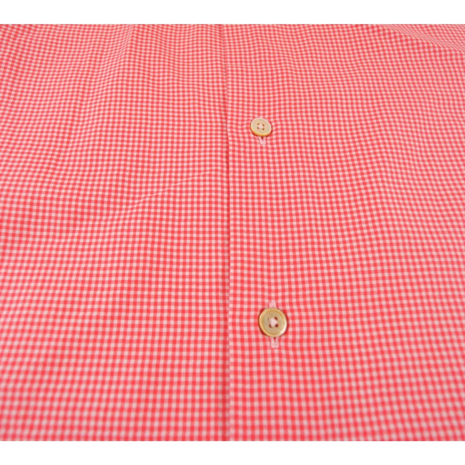 Paul Smith VINTAGE Paul Smith Men's Shirt Long Sleeve Button Up Collared Check Red Adult 16 Casual Business Wedding Size US L / EU 52-54 / 3 - 4 Thumbnail