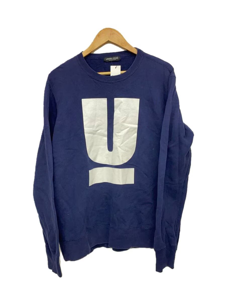 Undercover Concrete College Sweatshirt Navy | Grailed