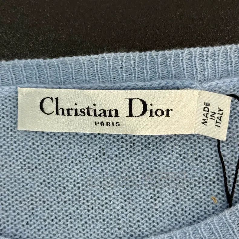 Dior Dior Blue five-pointed star animal cashmere sweater Size XS / US 0-2 / IT 36-38 - 5 Thumbnail