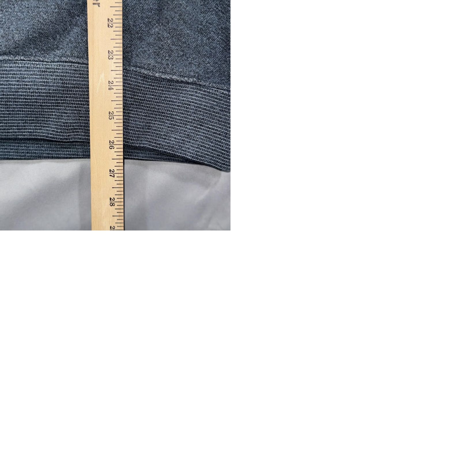 KangaROOS Iron & Resin Hoodie Mens M Blue Henley Kangaroo Pocket Knit Pullover Henley Hooded Sweatshirt Regular Crew Neck Long Sleeve Front Logo Pocket Size US M / EU 48-50 / 2 - 9 Thumbnail