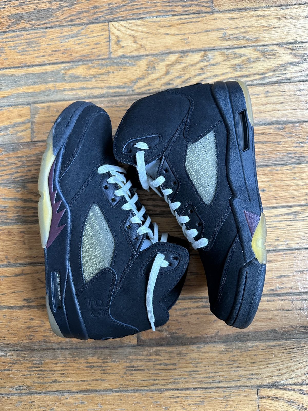 A Ma Maniere × Jordan Brand × Nike Black A Ma Maniere Jordan 5 Size US 9 / EU 42 - 1 Thumbnail