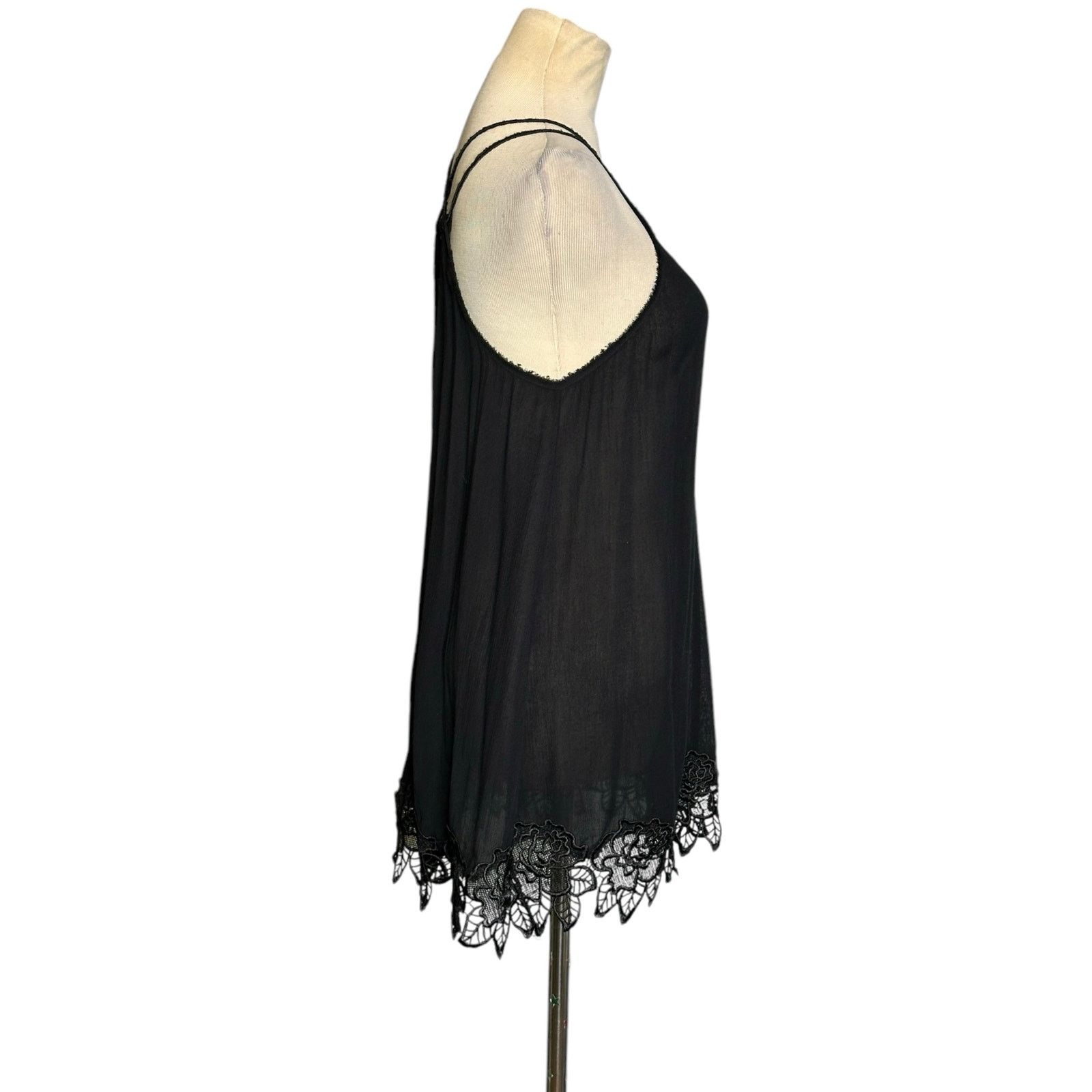 Free People Free People Wicked Spell black mini dress size XS Size XS / US 0-2 / IT 36-38 - 12 Thumbnail