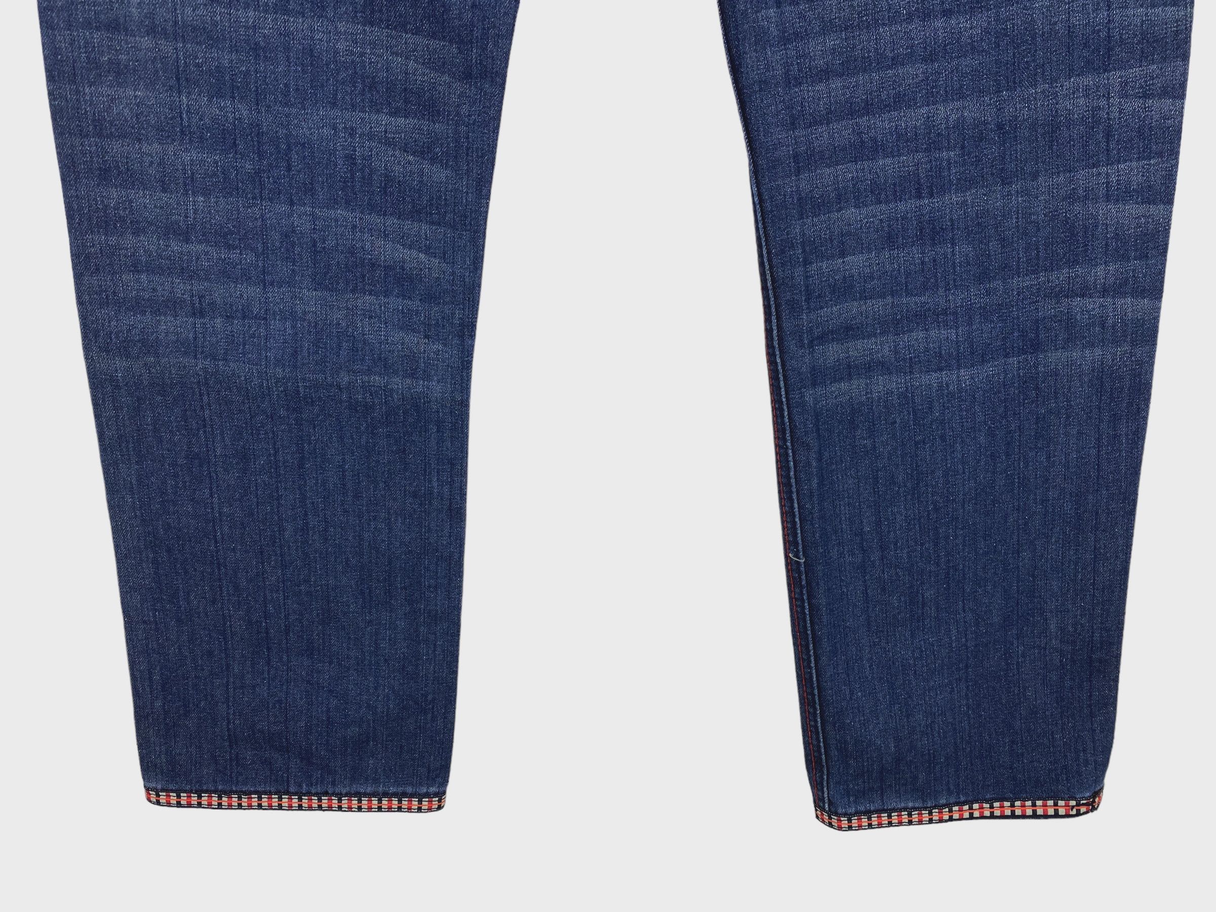 Japanese Brand Crazy Boy Japanese Baggy Jeans – X-Streetwear, Distressed Size US 32 / EU 48 - 10 Thumbnail