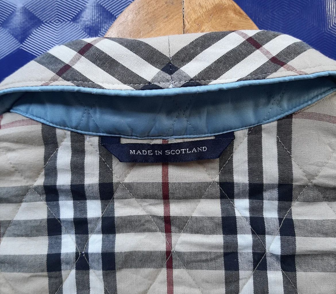 Burberry 90s Burberry Quilted Jacket Size US M / EU 48-50 / 2 - 4 Thumbnail