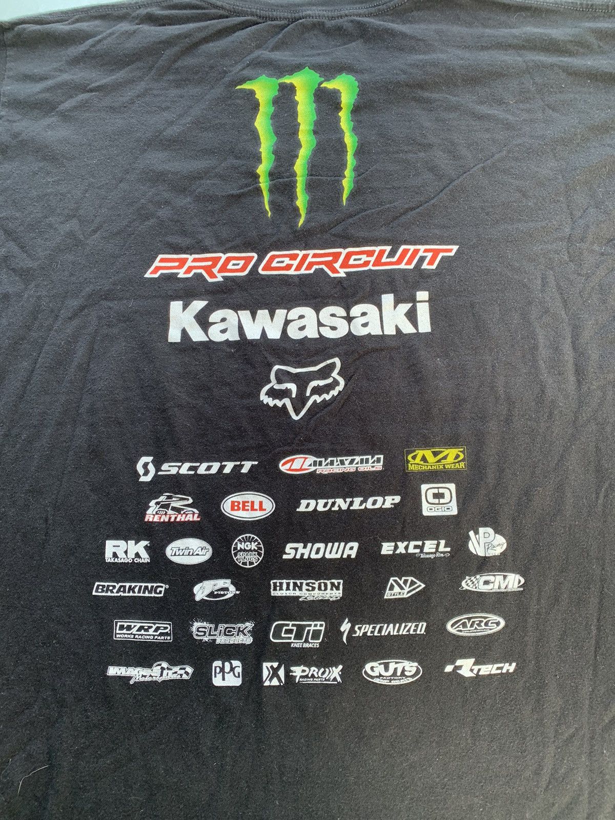Fox Racing Fox Racing Kawasaki Monster Energy Pro Circuit Promo Tee Size US XL / EU 56 / 4 - 3 Thumbnail