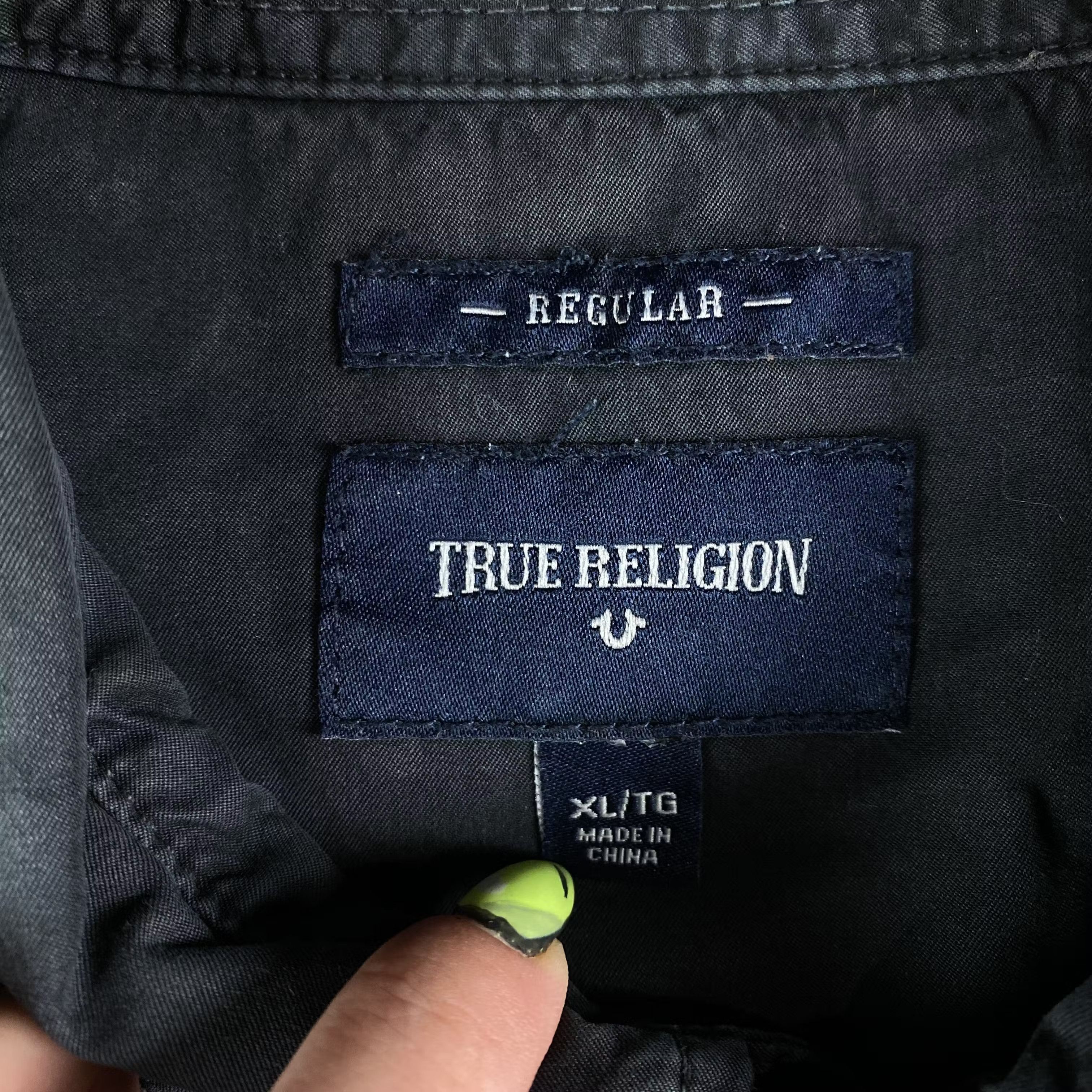 True Religion Men’s Shirt Overshirt True Religion Size XL Size US XL / EU 56 / 4 - 4 Thumbnail