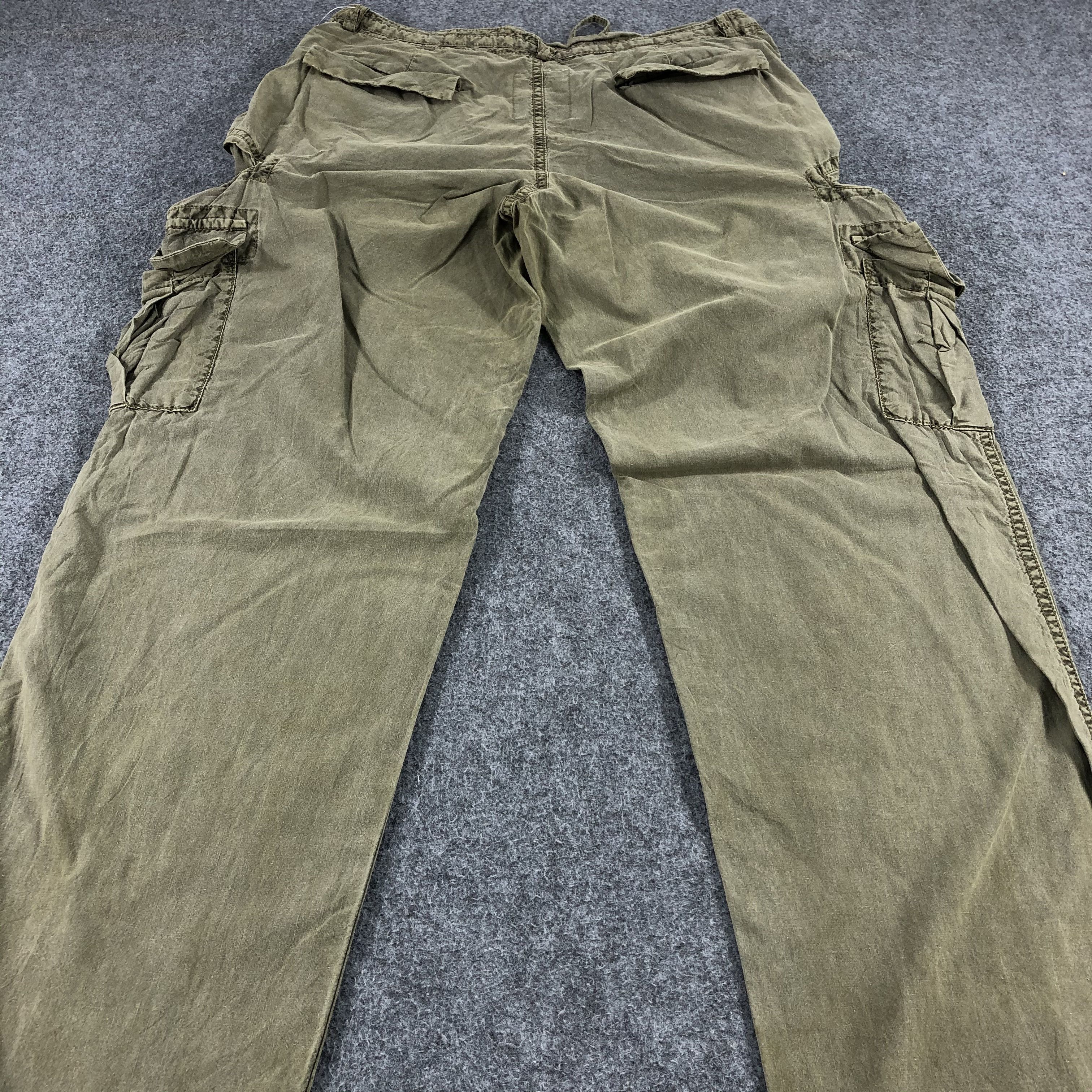 Avirex Avirex Cargo Pants Multi Pocket Tactical Parachute Trousers Size US 30 / EU 46 - 4 Thumbnail
