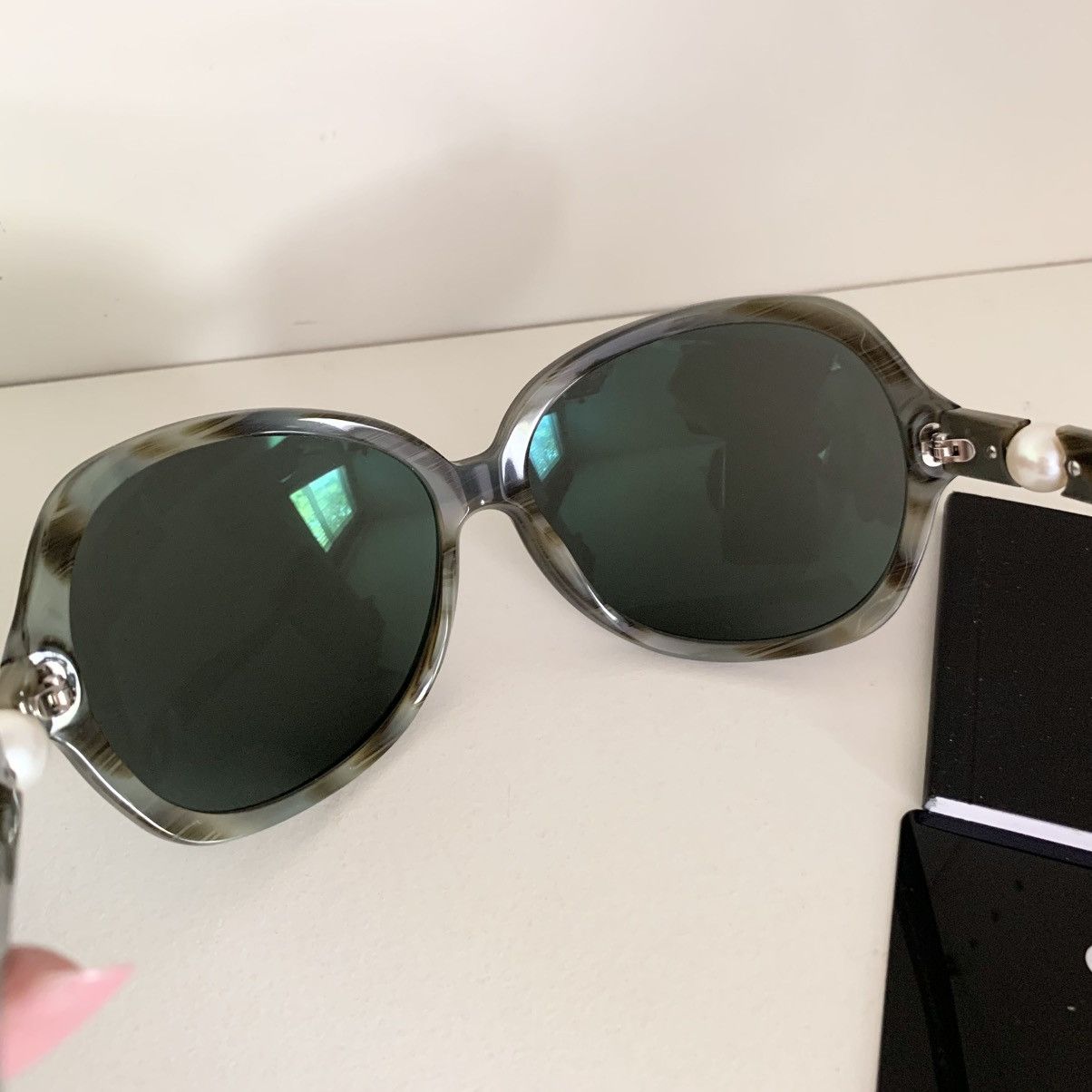 Chanel Chanel Pearl tortoise shell round sunglasses Size ONE SIZE - 19 Thumbnail