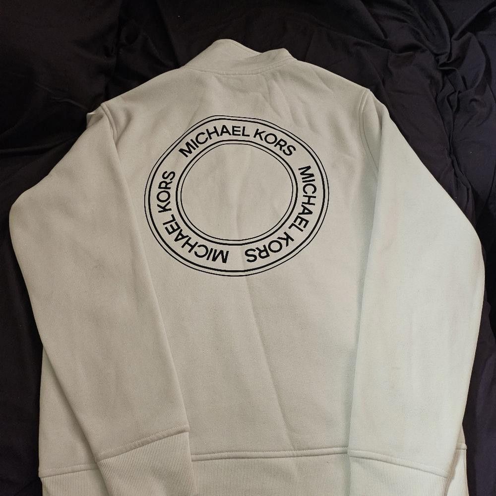 Michael Kors Michael Kors logo-print cotton sweatshirt White L Size US L / EU 52-54 / 3 - 3 Thumbnail