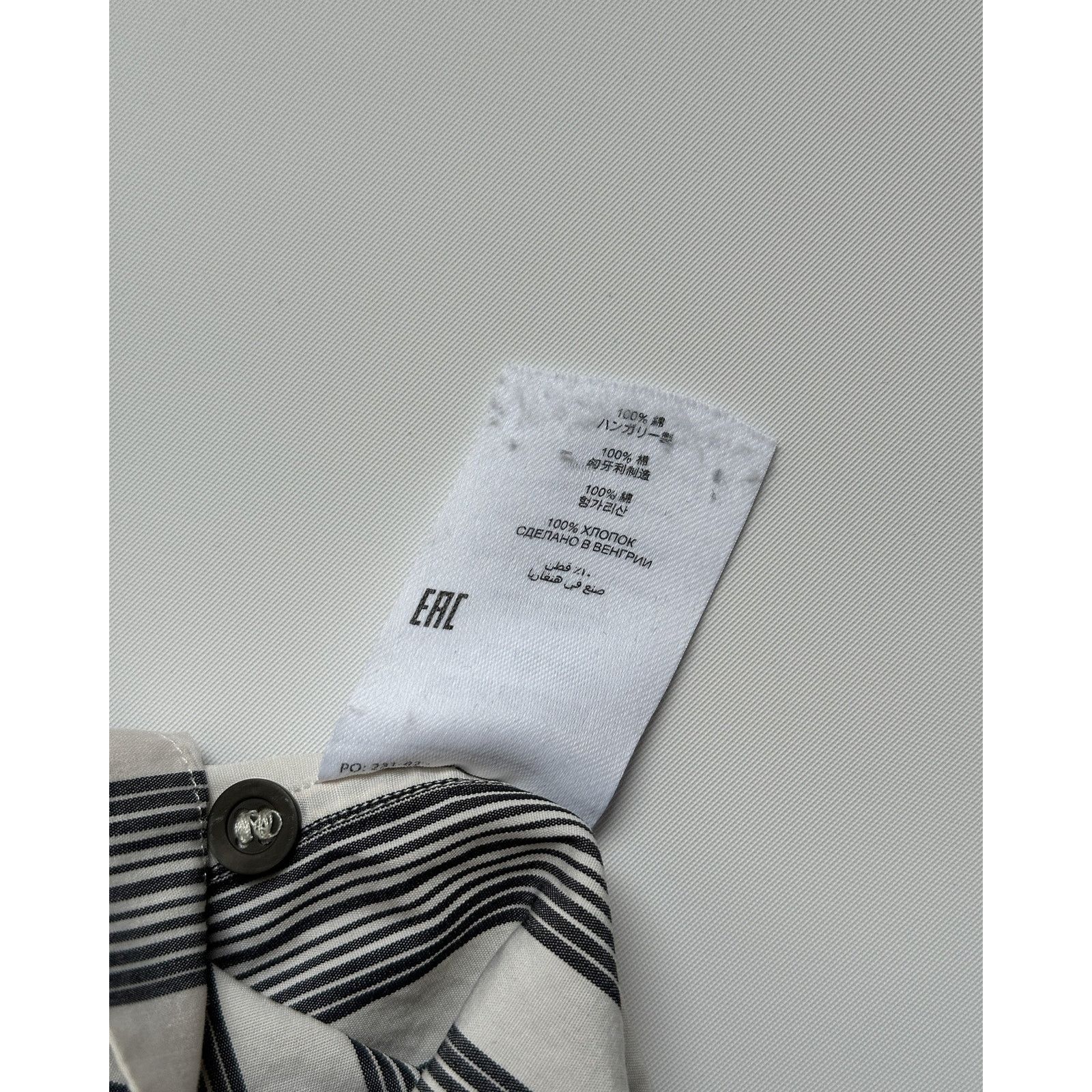 Dries Van Noten Dries Van Noten Striped Short Sleeve Button Up Shirt Size US M / EU 48-50 / 2 - 4 Thumbnail