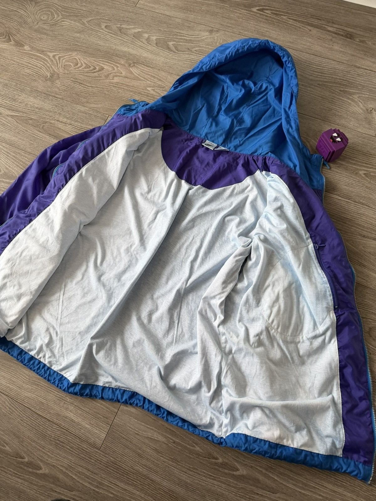 Nike ❗️VINTAGE NIKE 80s BIG LOGO ARCHIVAL WINDBREAKER JACKET Size US XL / EU 56 / 4 - 11 Thumbnail