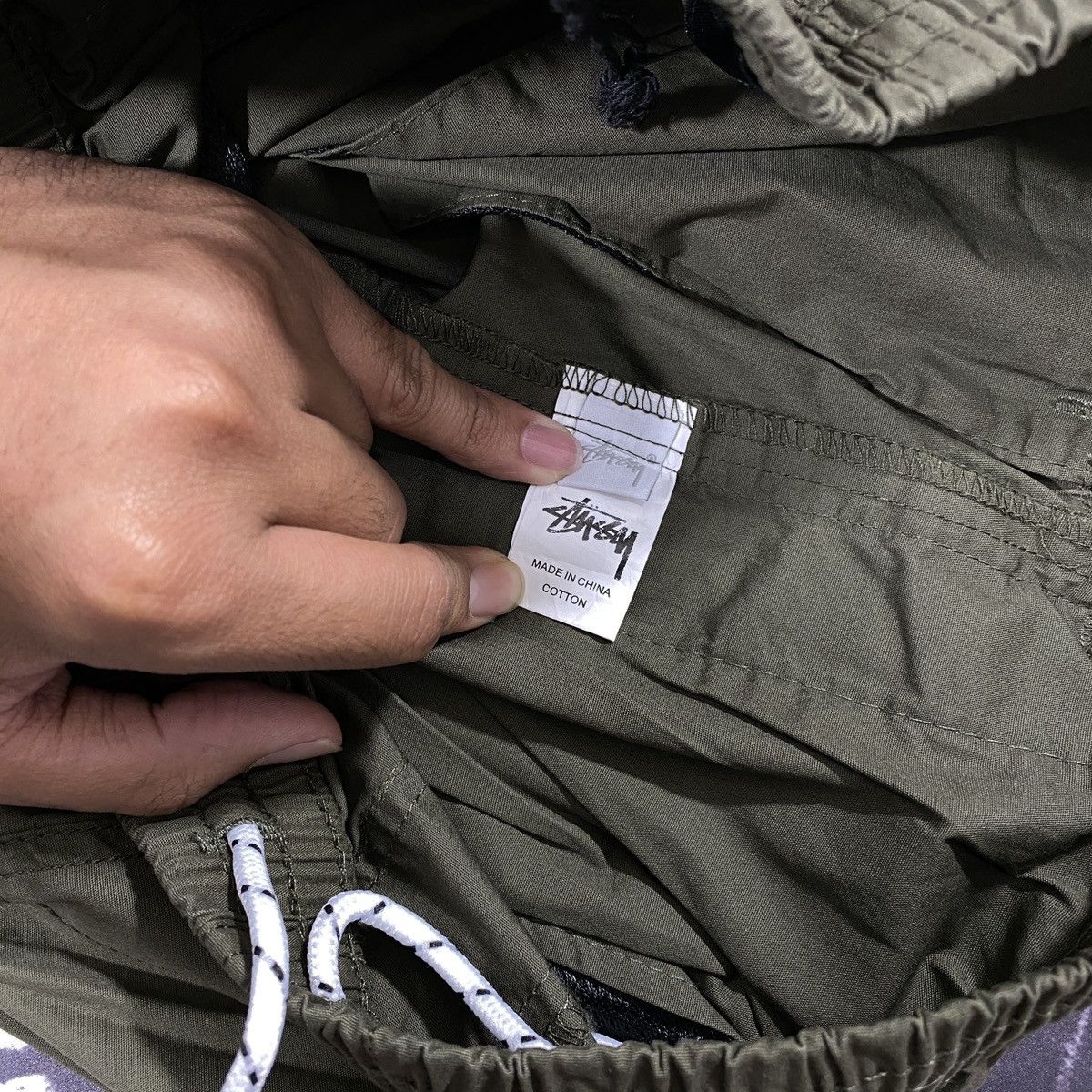 Stussy STUSSY AUSTRALIA ROLL THE DICE BEACHSHORTS - ARMY GREEN - 34 Size US 34 / EU 50 - 4 Thumbnail