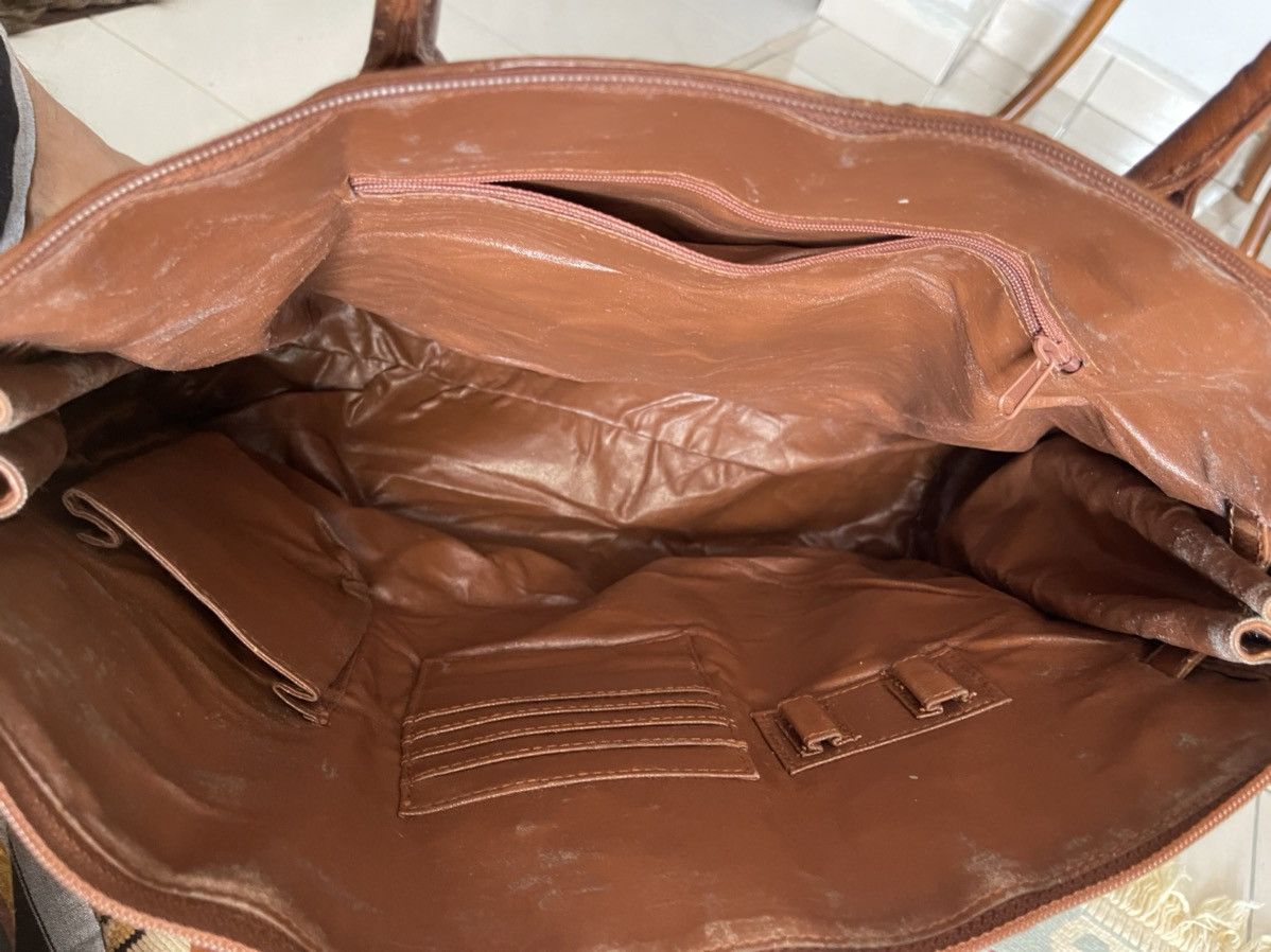 Handmade × Japanese Brand OSTRICH LEATHER BIRKIN PATINA BAG Size ONE SIZE - 10 Thumbnail