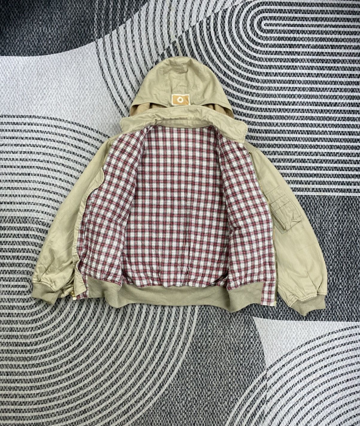 Pink House Vintage Pink House Back Hit Spellout Bomber Hooded Jacket Size US XL / EU 56 / 4 - 6 Thumbnail