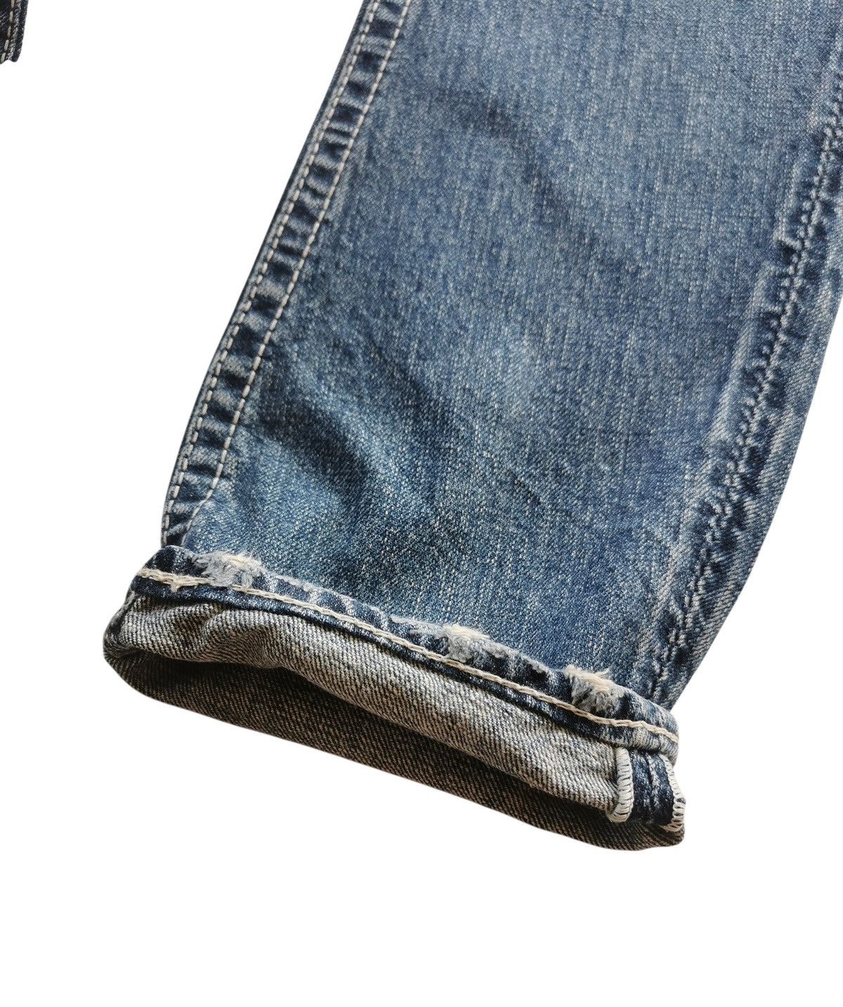 Hysteric Glamour Rodeo Crowns Japanese Patchwork Denim Jeans Size US 30 / EU 46 - 6 Thumbnail
