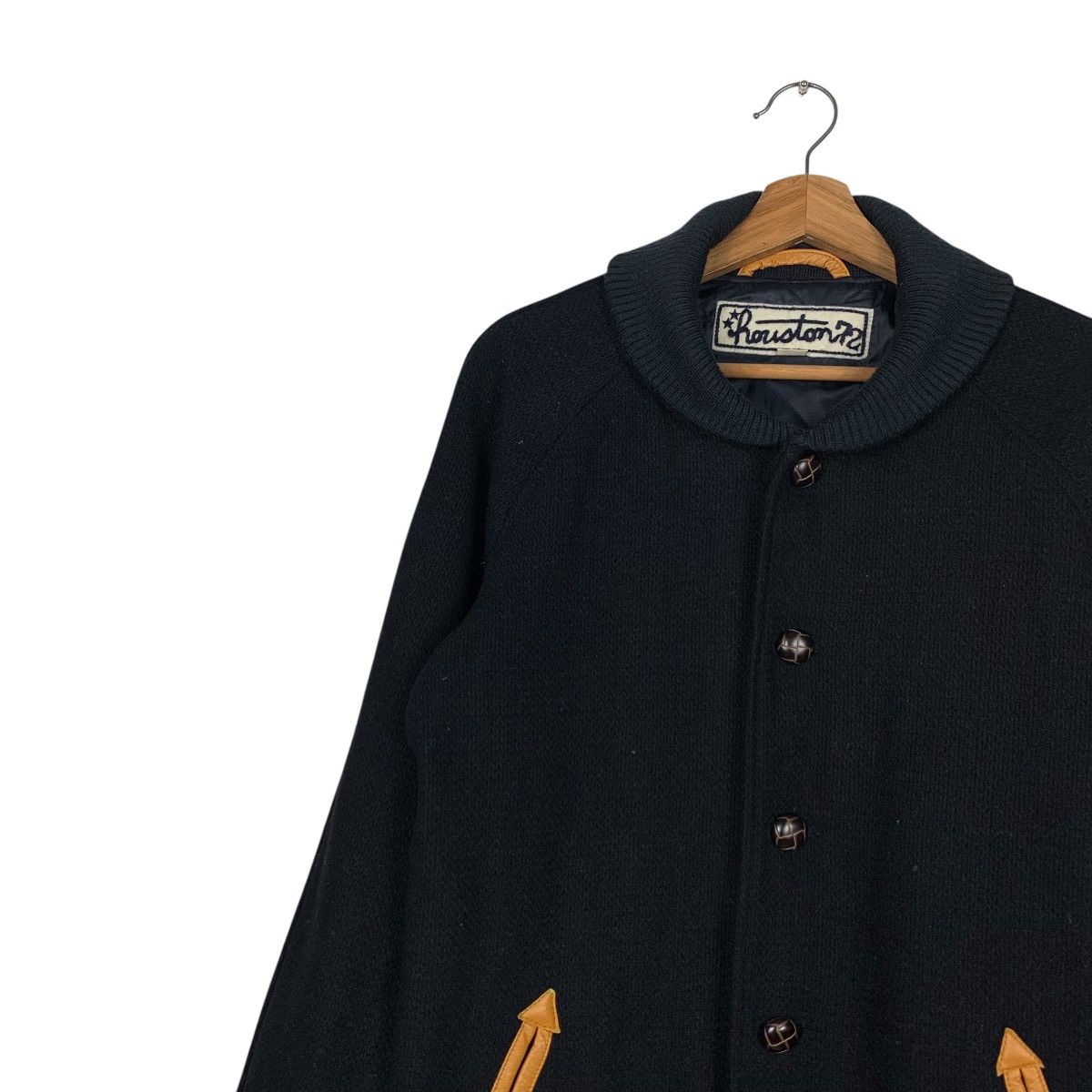 Japanese Brand HOUSTON 72 Wool Button Jacket #2125-C93 Size US L / EU 52-54 / 3 - 6 Thumbnail