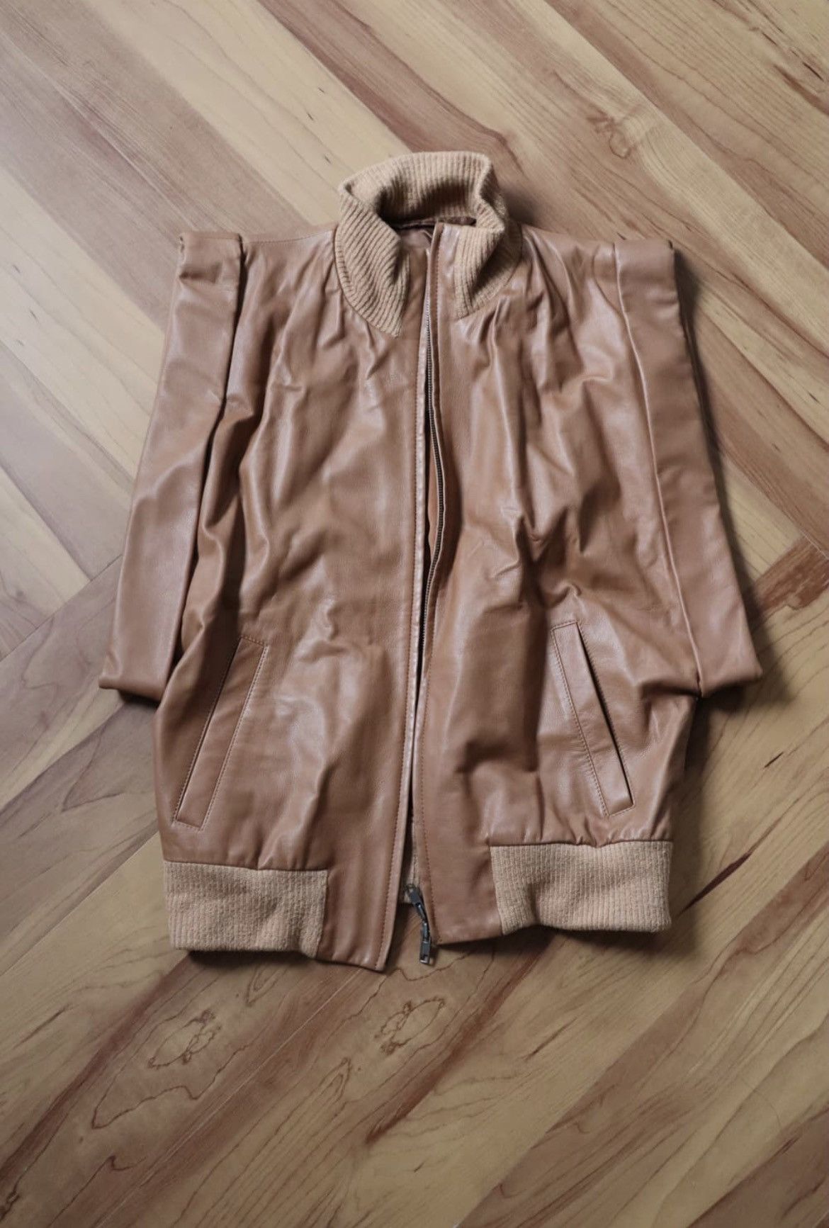 Maison Margiela MAISON MARTIN MARGIELA 2011FW Leather Vest Size L / US 10 / IT 46 - 1 Thumbnail