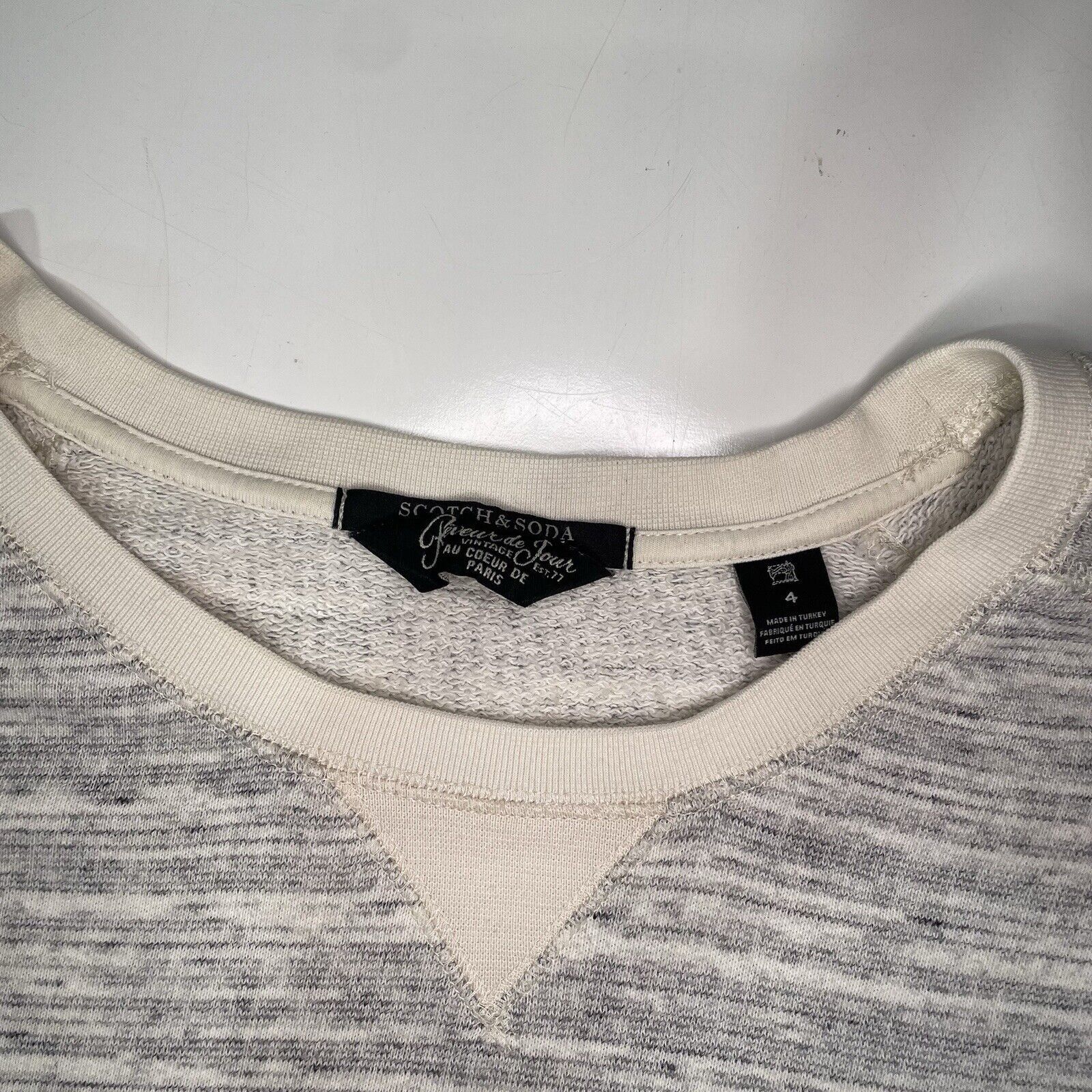 Scotch & Soda Scotch & Soda Men’s Crewneck Pullover Sweatshirt Cotton XL Size US XL / EU 56 / 4 - 3 Thumbnail
