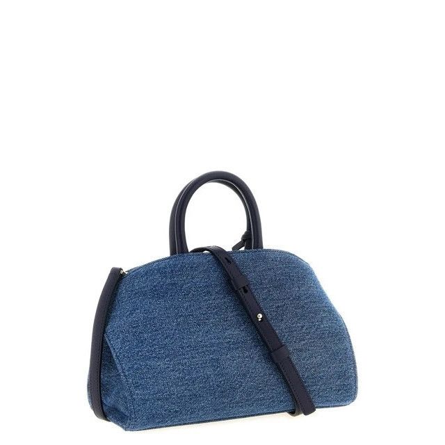 Salvatore Ferragamo FERRAGAMO Hug XS Denim Prova Top Handle Bag New & Authentic Size ONE SIZE - 2 Thumbnail