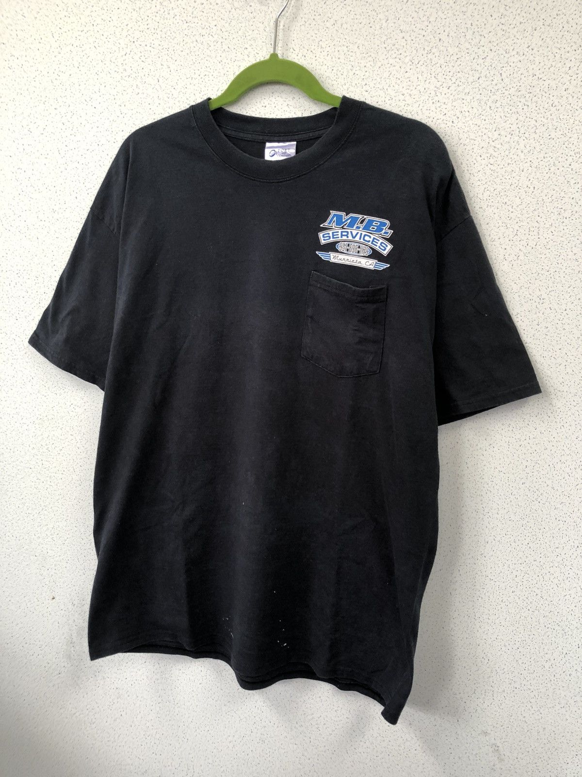 Vintage Port & Company M.B Services T-Shirt Size US L / EU 52-54 / 3 - 3 Thumbnail