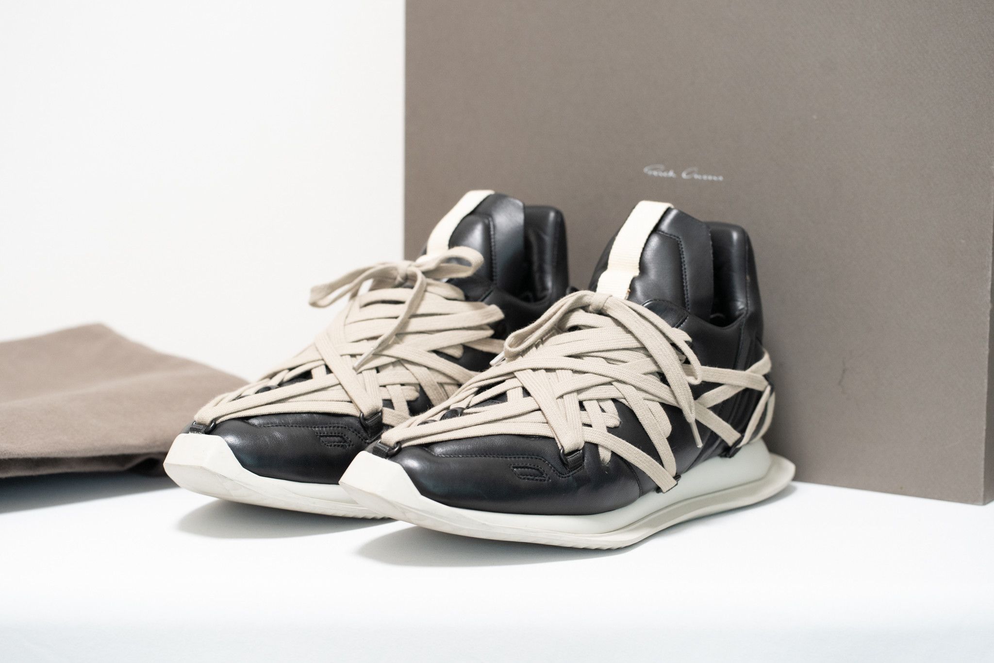 Rick Owens Rick Owens Tecuatl Maximal runner sneakers Size US 8 / EU 41 - 2 Thumbnail
