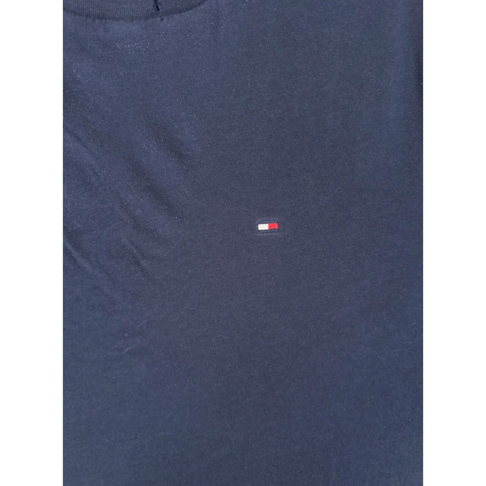 Tommy Hilfiger Tommy Hilfiger Shirt Mens Medium Blue Crew Neck Short Sleeve Logo Cotton Tagless Size US M / EU 48-50 / 2 - 6 Thumbnail