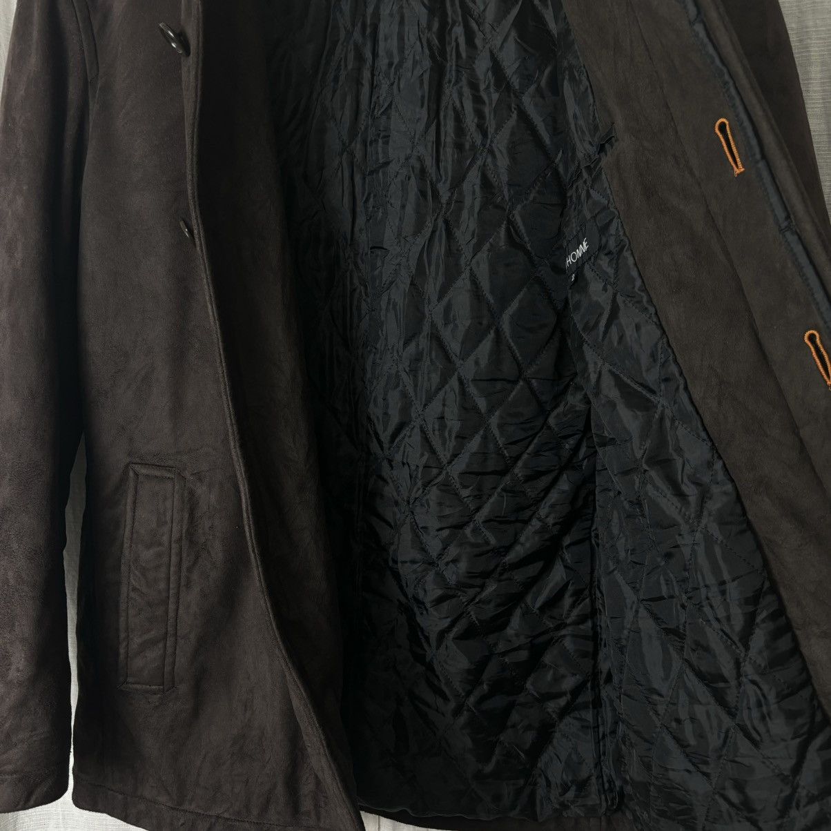 Japanese Brand × Vintage × Yohji Yamamoto INED HOMME YOHJI YAMAMOTO VELVET BLAZER Size US M / EU 48-50 / 2 - 7 Thumbnail